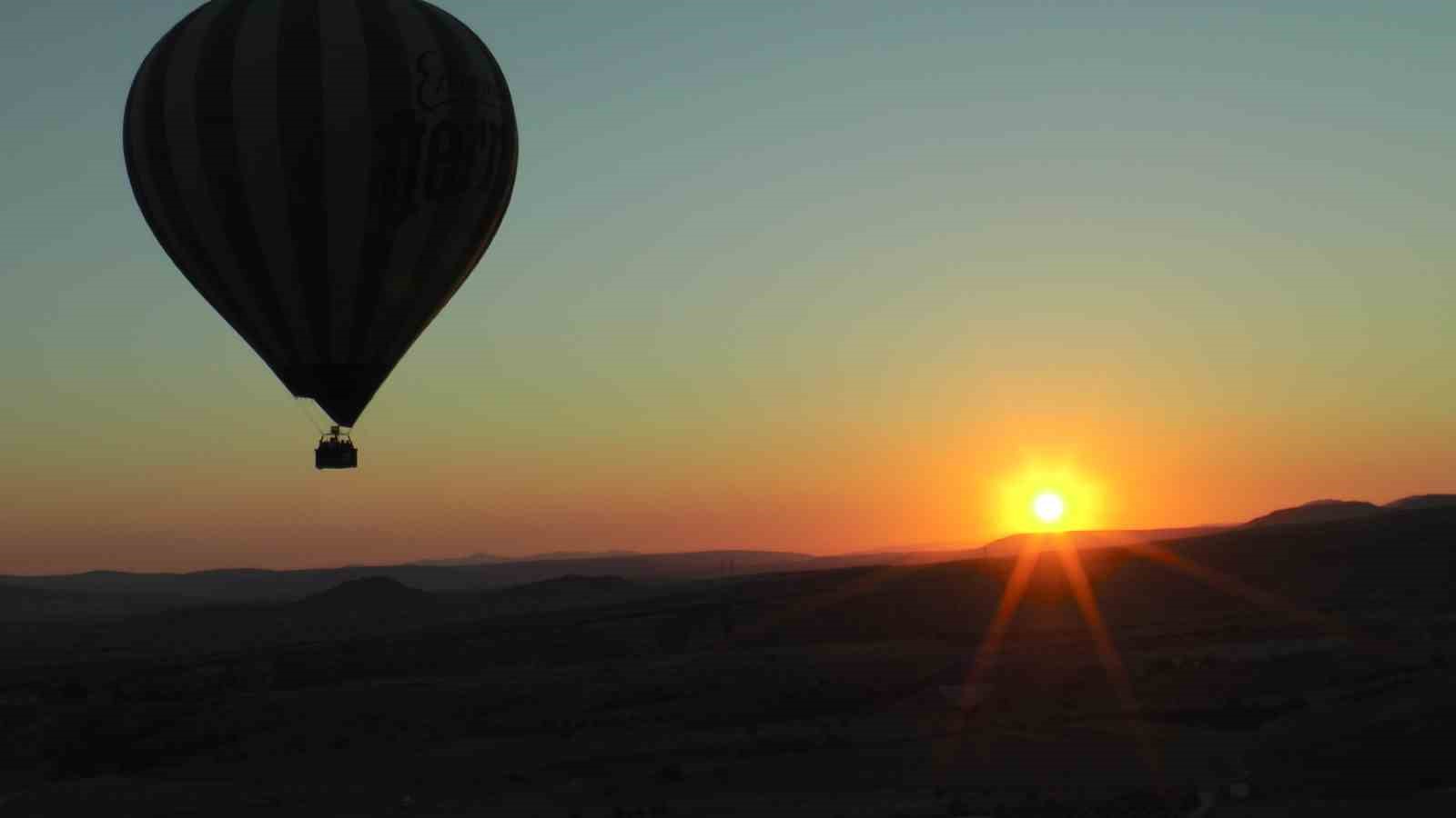 Kapadokya’da balon turları iptal edildi
