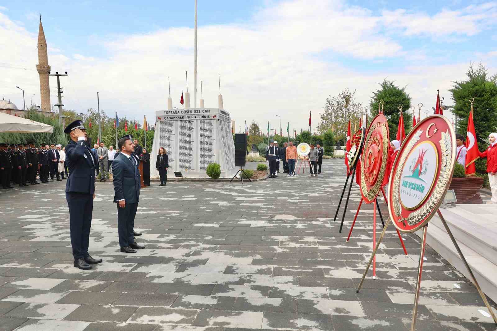 Nevşehir’de 19 Eylül Gaziler Günü dolayısıyla tören düzenlendi
