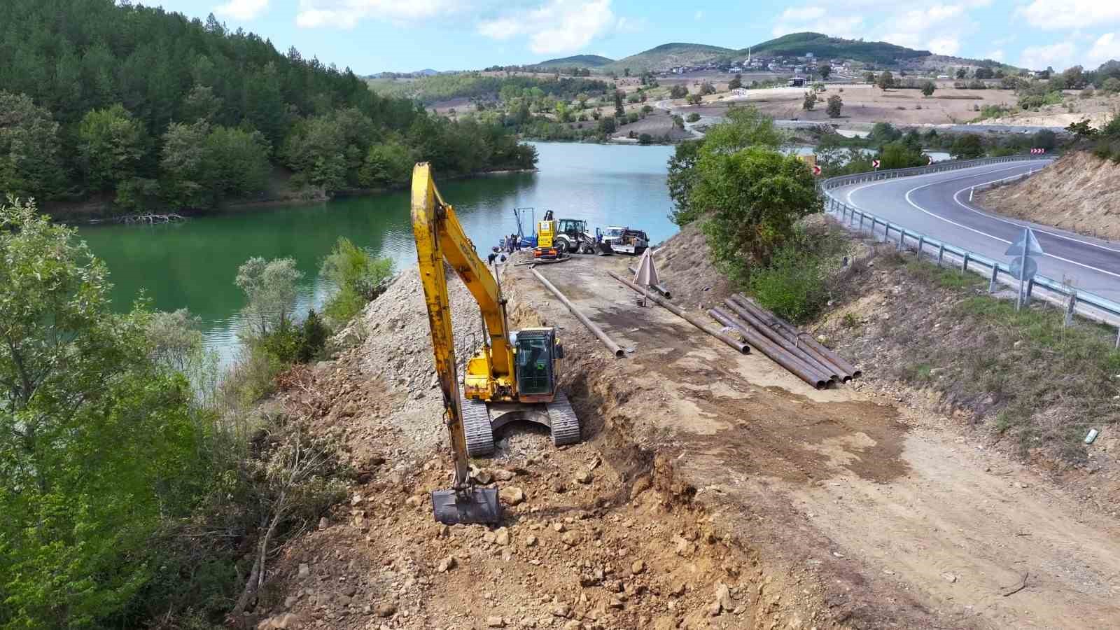 Kavak Güven Göleti’ne can suyu: 1 ilçe merkezi ve 54 kırsal mahalle susuz kalmaktan kurtuldu
