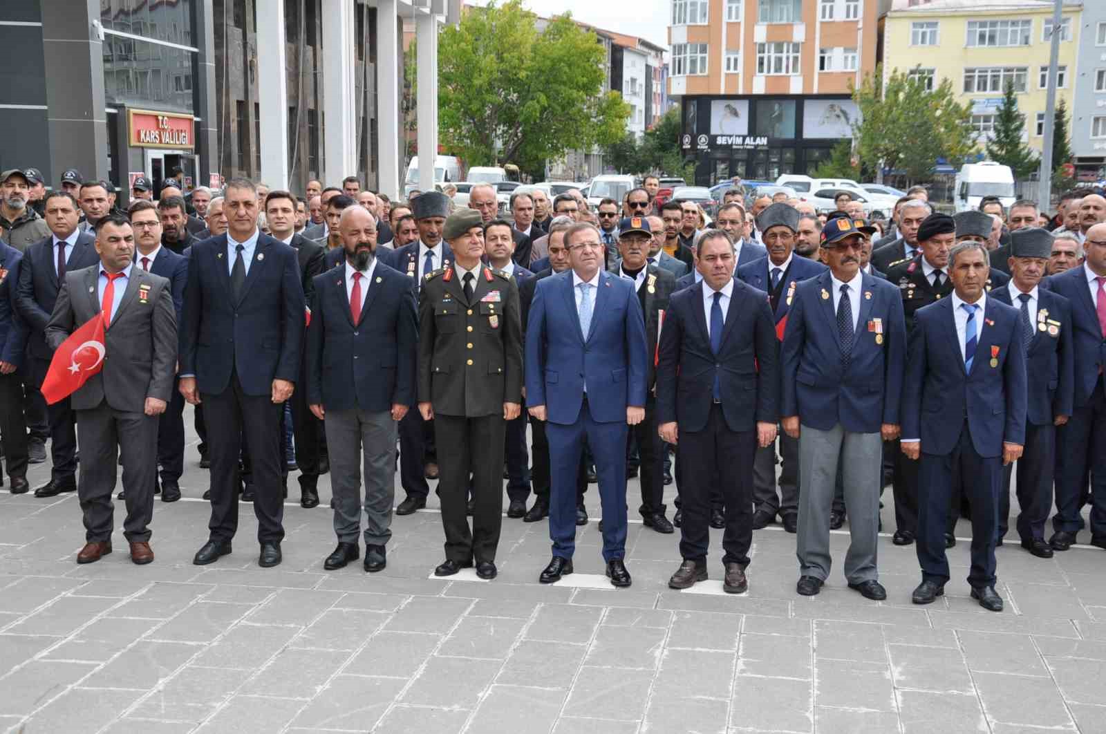 Kars’ta Gaziler Günü törenle kutlandı
