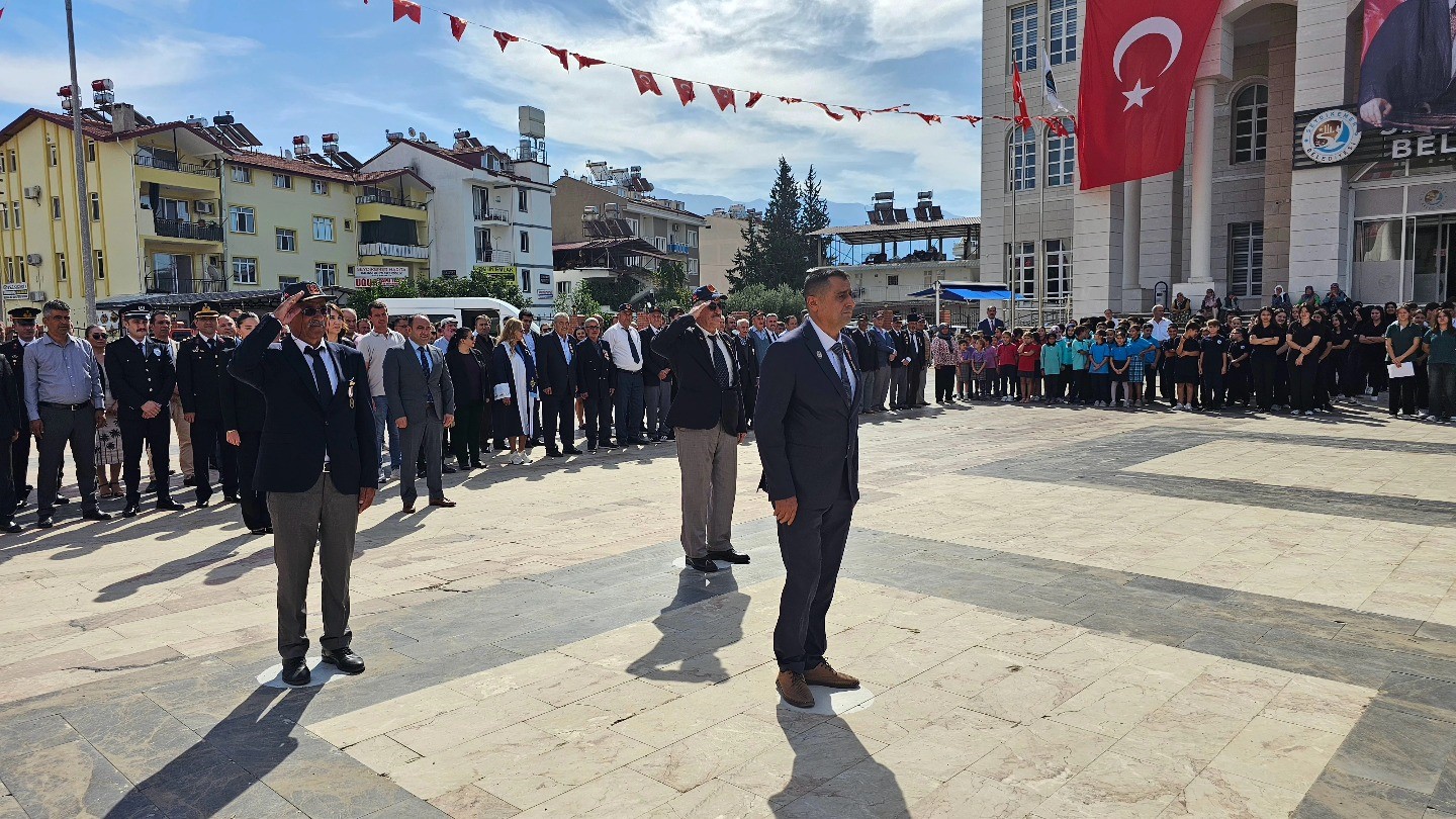 Seydikemer’de Gaziler Günü törenle kutlandı
