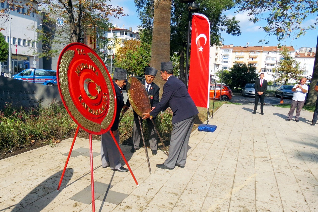 Mudanya gazilerini unutmadı
