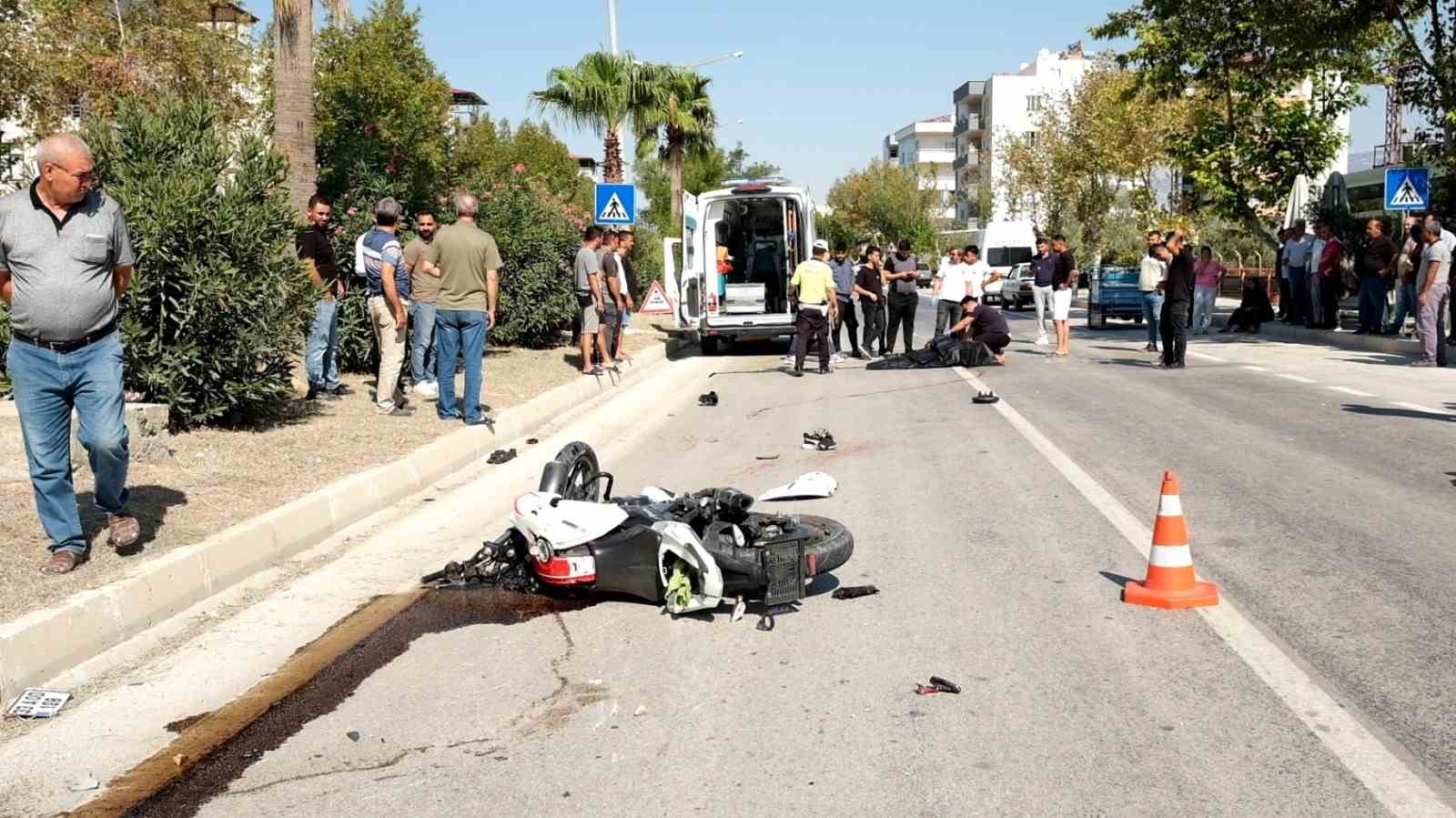 Mersin’de patpat motosikletle çarpıştı: 1 ölü, 1 yaralı
