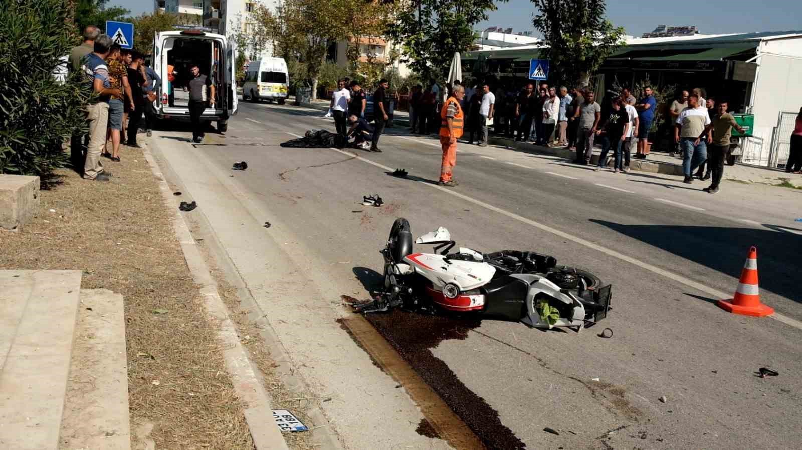 Mersin’de patpat motosikletle çarpıştı: 1 ölü, 1 yaralı
