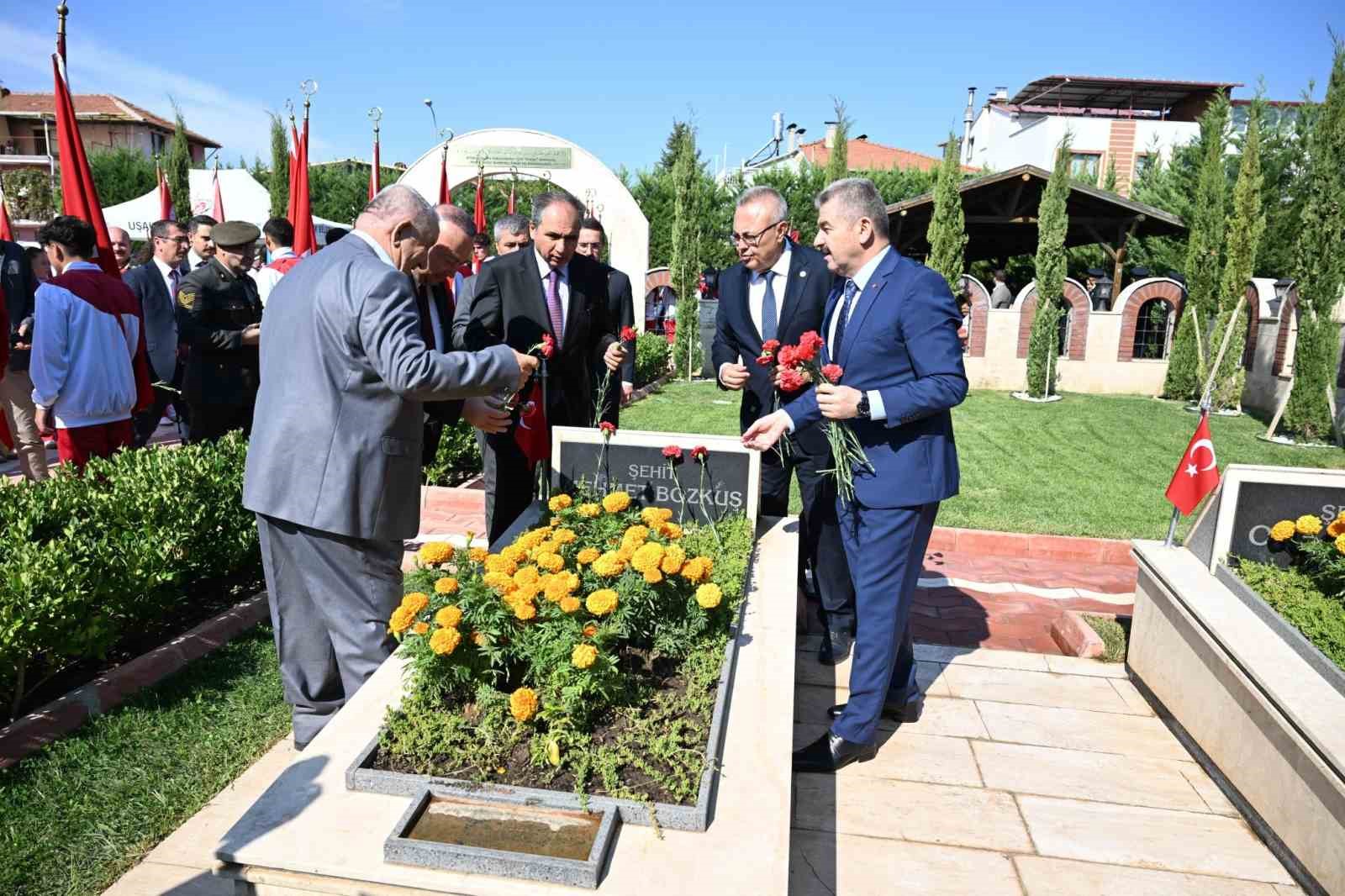 Uşak’ta 19 Eylül Gaziler Günü törenle kutlandı
