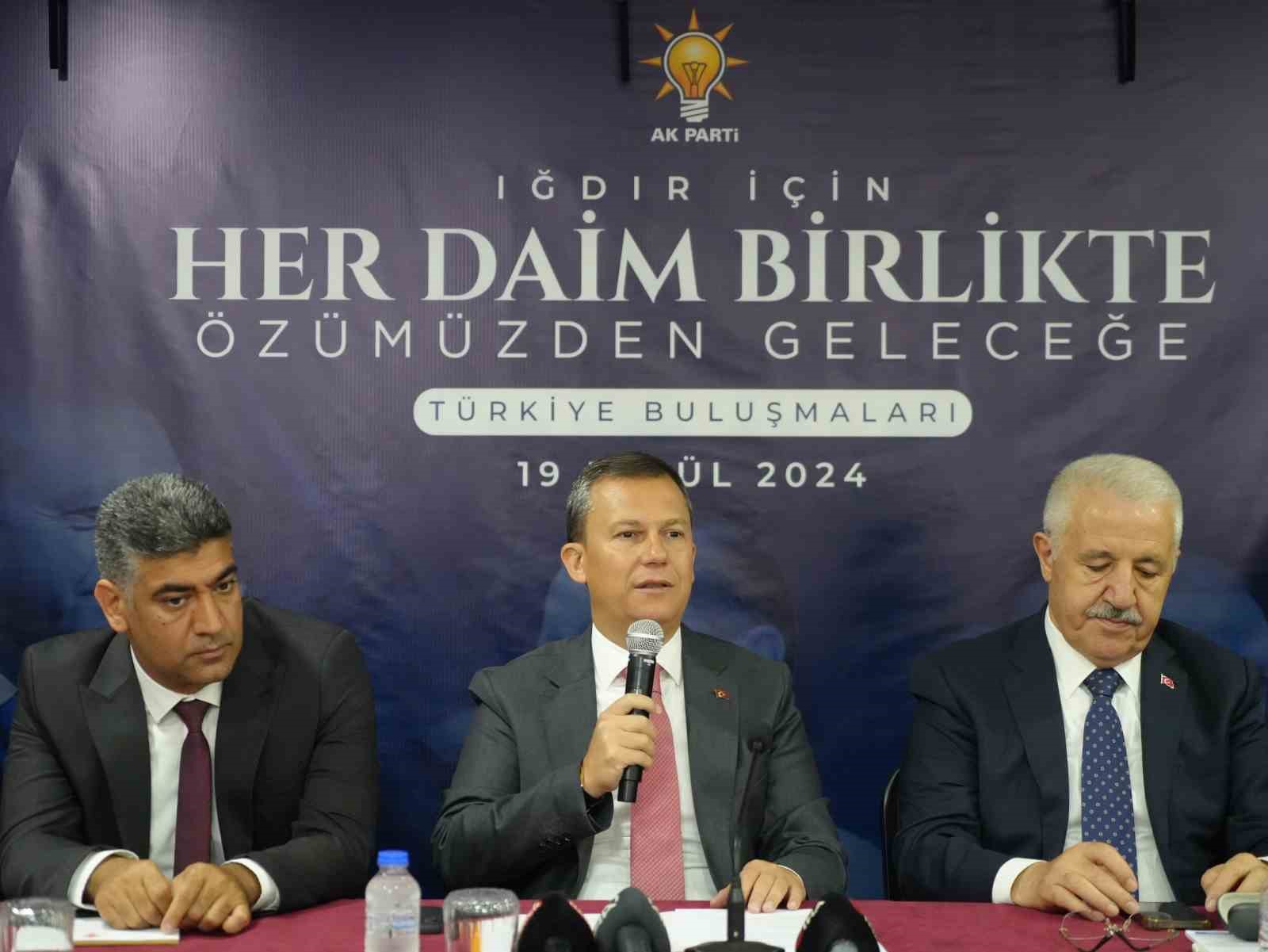 AK Parti Genel Başkan Yardımcısı ve Genel Sekreteri Fatih Şahin: 