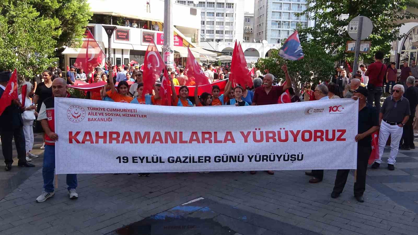 Gaziler Günü Mersin’de törenle kutlandı
