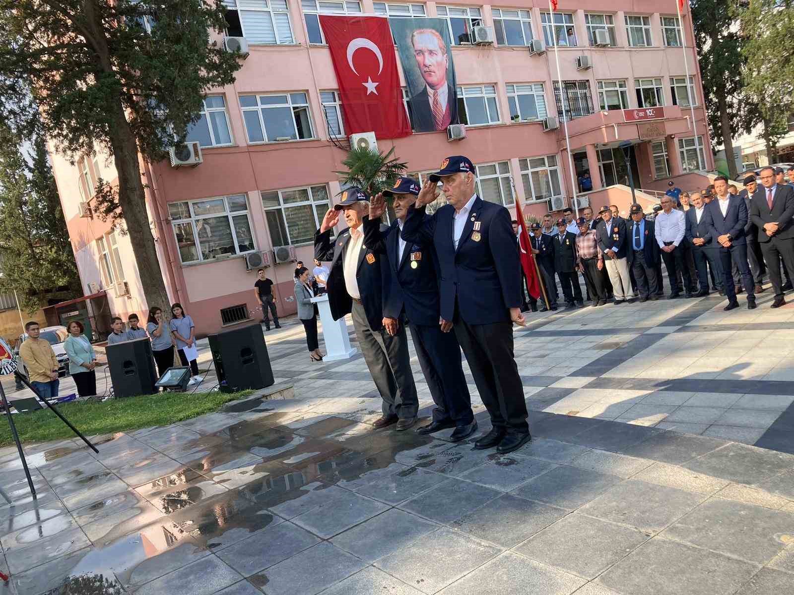 Manisa’nın ilçelerinde gaziler unutulmadı
