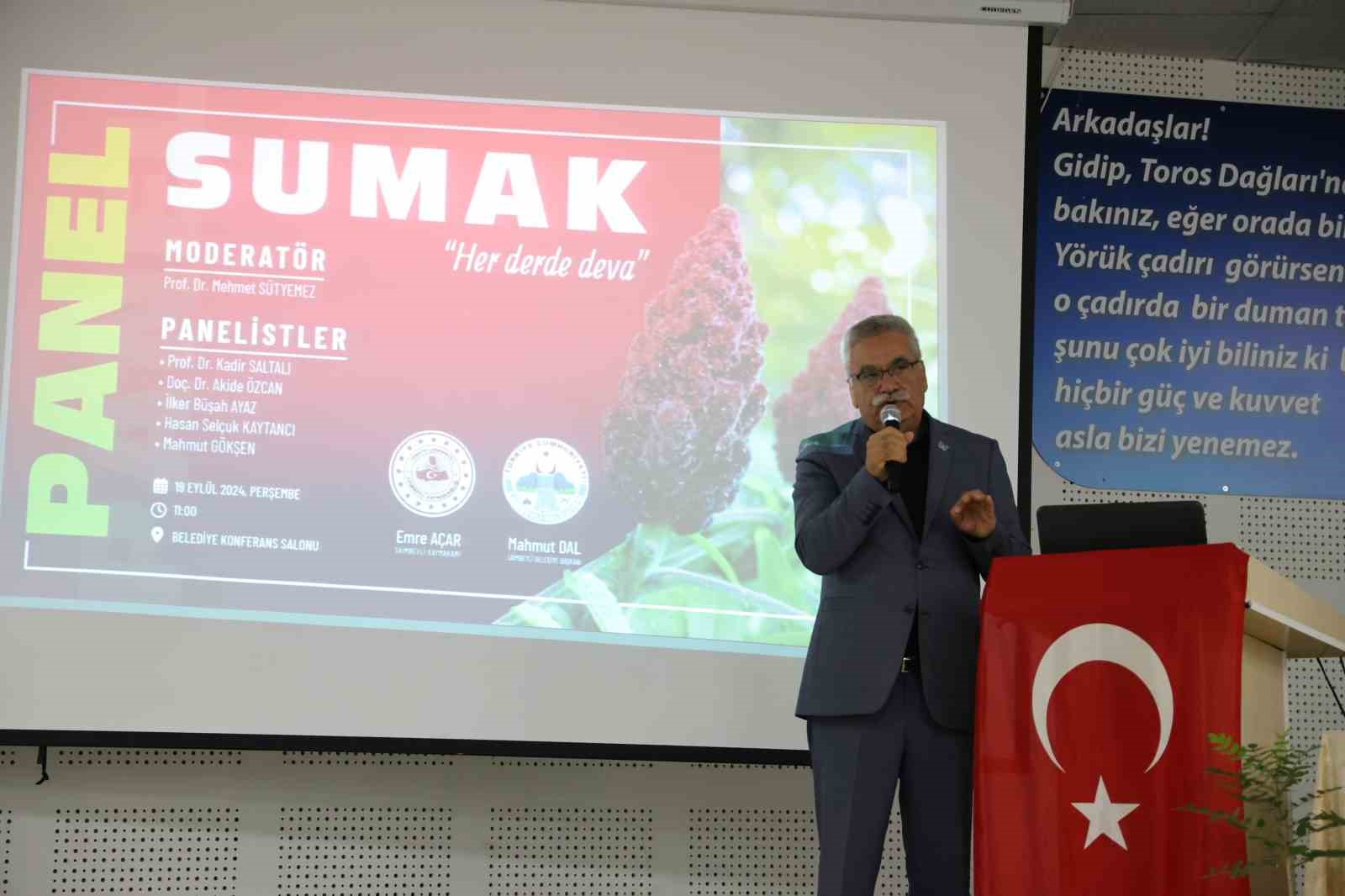 Saimbeyli sumağı üretim alanı genişletilerek ekonomiye kazandırılacak
