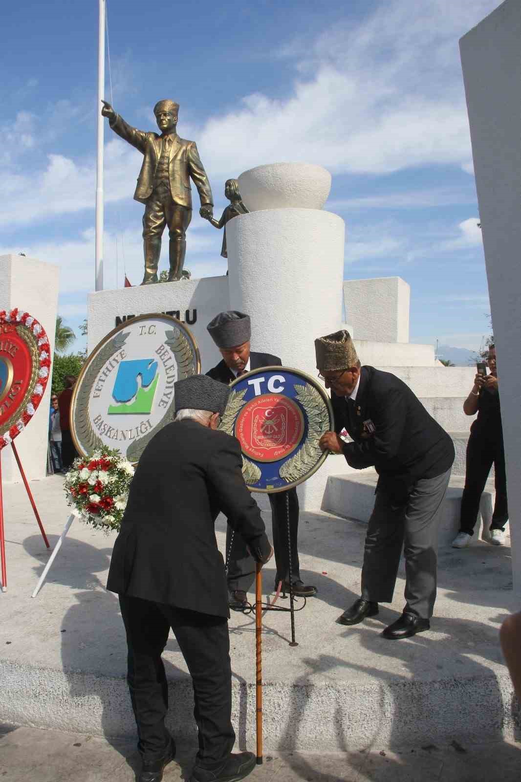 Gaziler Günü Fethiye’de törenle kutlandı
