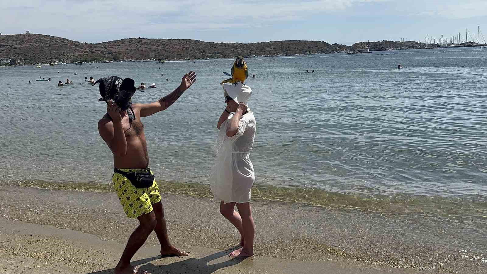 Yerli turistlerin tatil keyfi bitti, yabancıların Bodrum’daki eğlencesi devam ediyor
