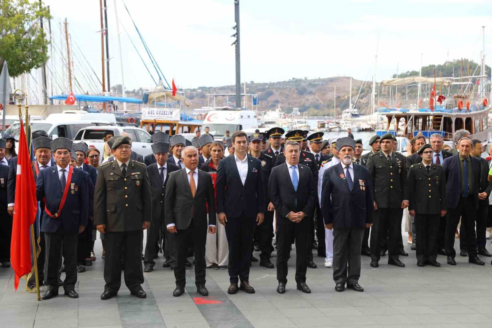 Bodrum’da Gaziler Günü kutlandı
