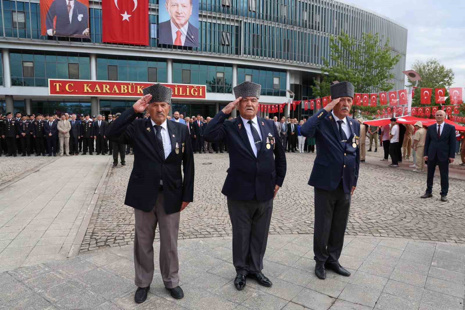 Karabük’te Gaziler Günü kutlandı
