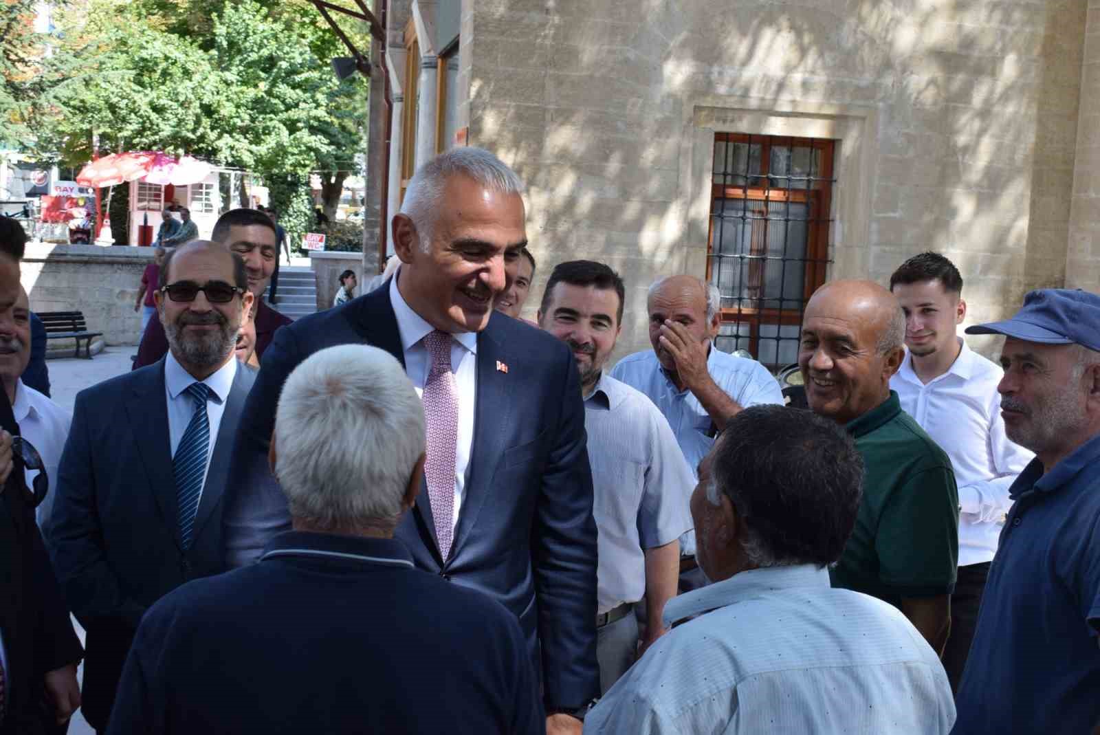 Kültür ve Turizm Bakanı Ersoy Karaman’da
