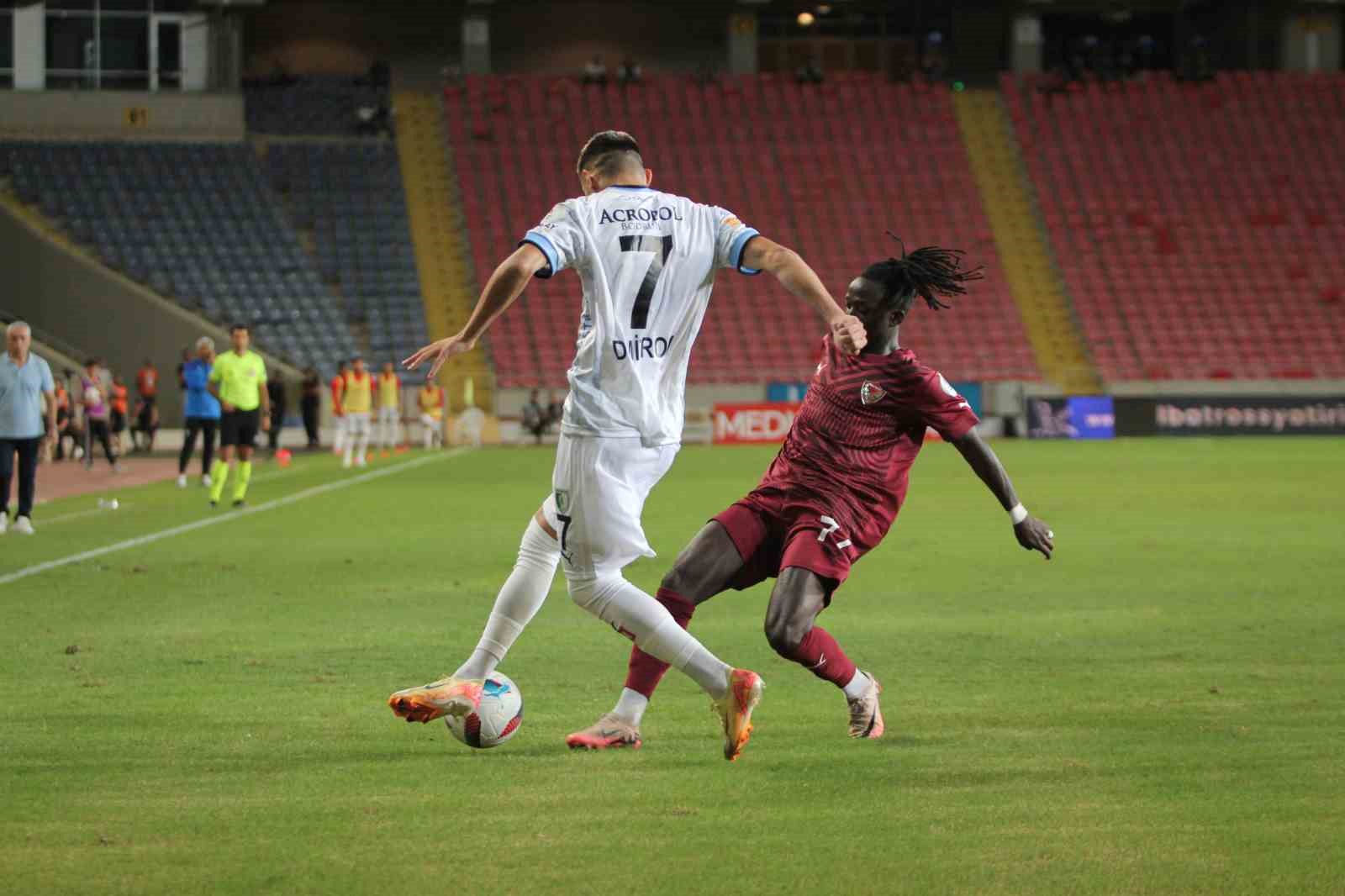 Trendyol Süper Lig: Hatayspor: 0 - Bodrum FK: 1 (Maç sonucu)
