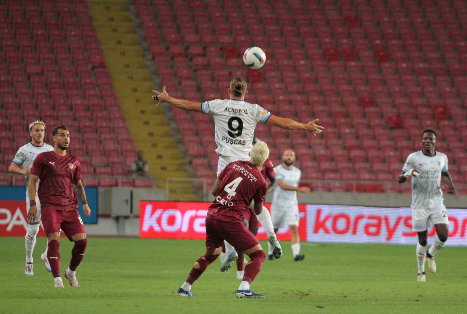 Trendyol Süper Lig: Hatayspor: 0 - Bodrum FK: 1 (İlk yarı)
