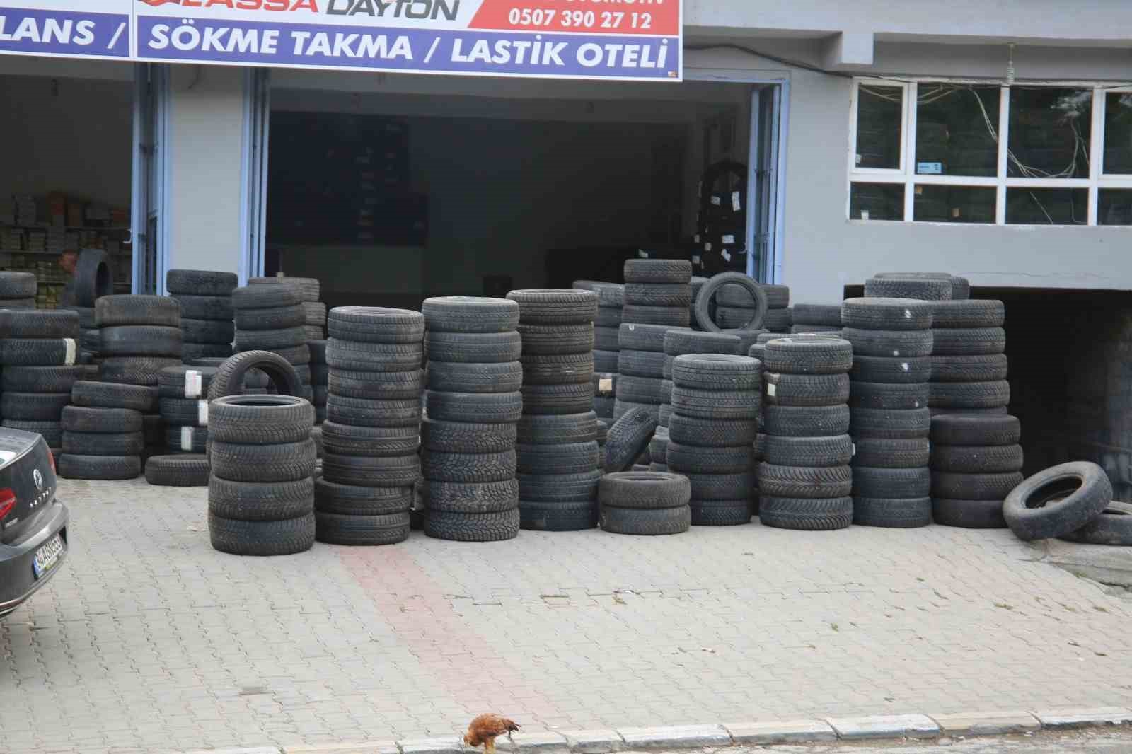 Muş’ta kış lastiği sezonu öncesi hazırlıklar başladı
