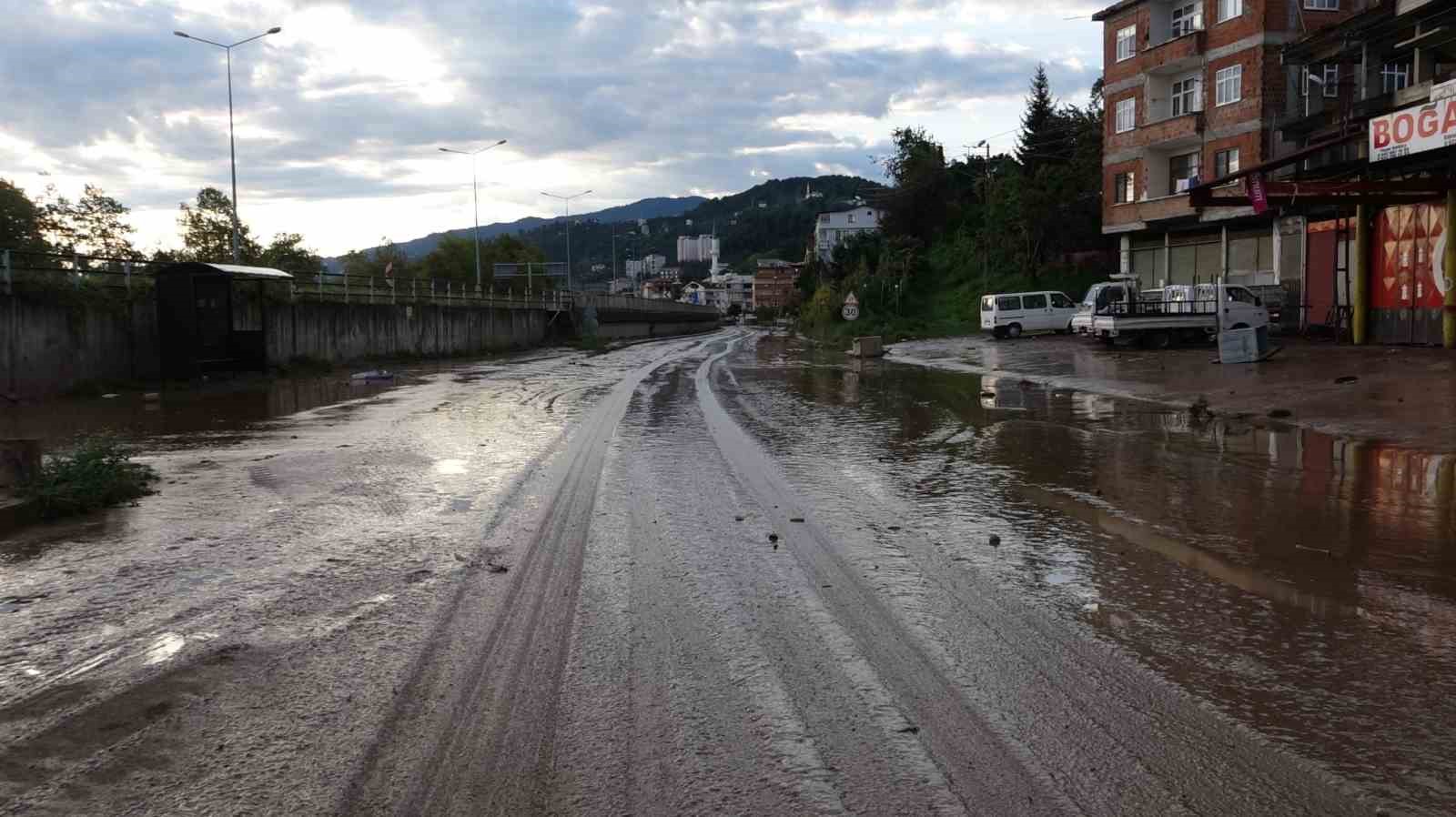 Sel suları çekildi, ilçe çamur deryasına döndü
