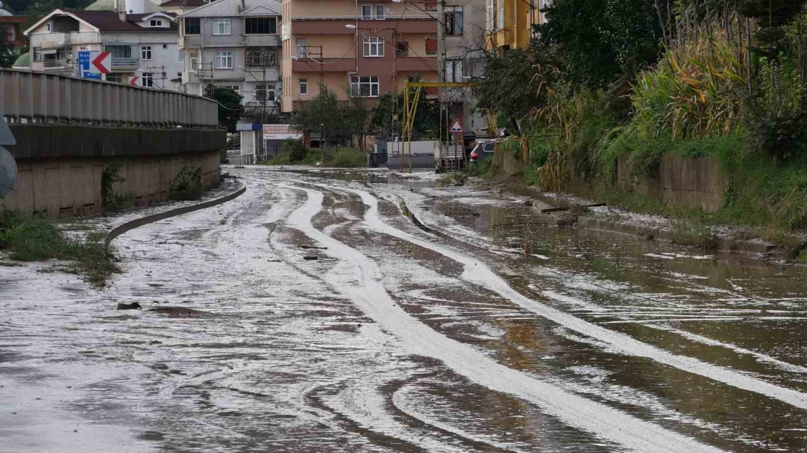 Sel suları çekildi, ilçe çamur deryasına döndü
