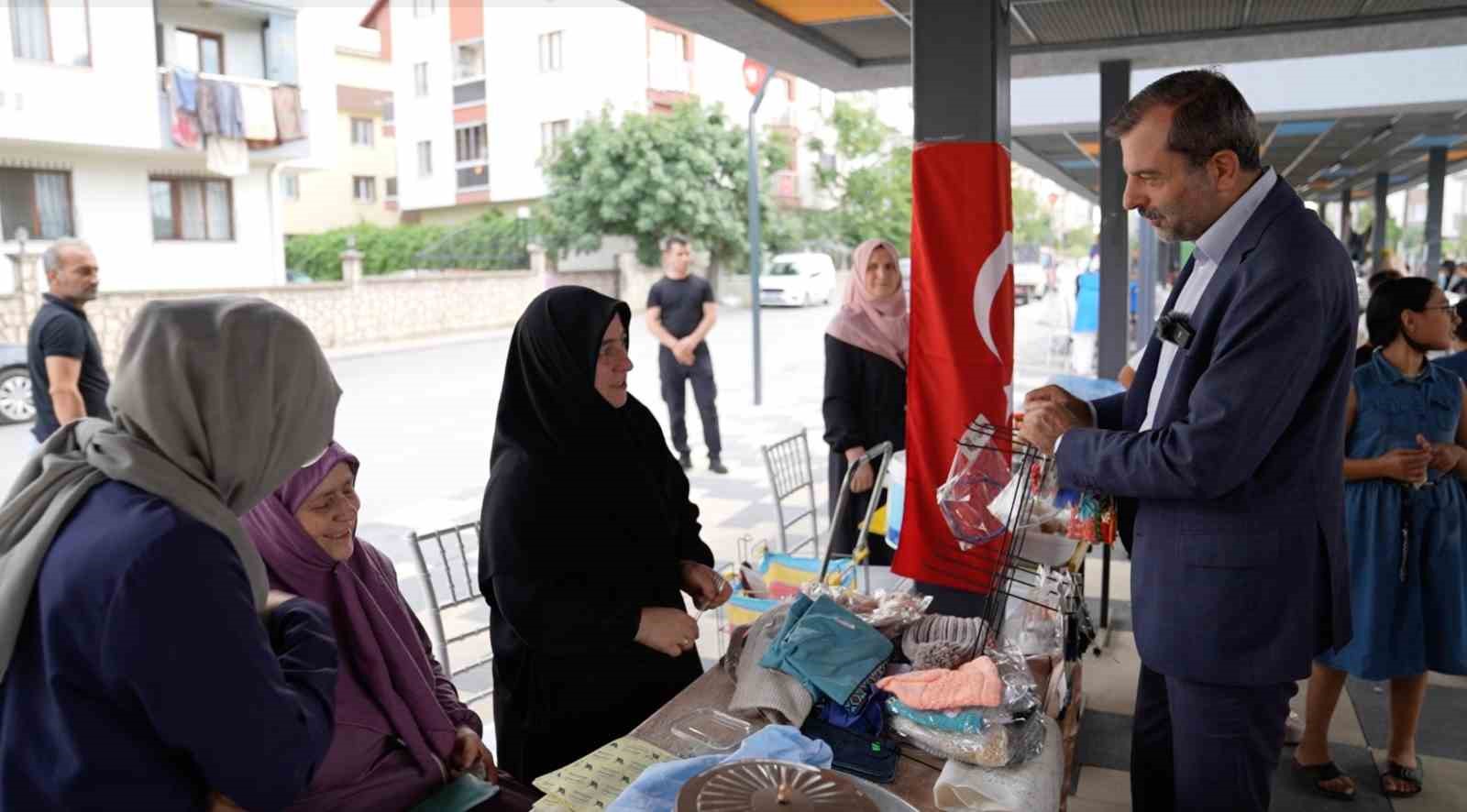 “Gürsu Maharetli Eller Çarşısı” üreten kadınları buluşturuyor
