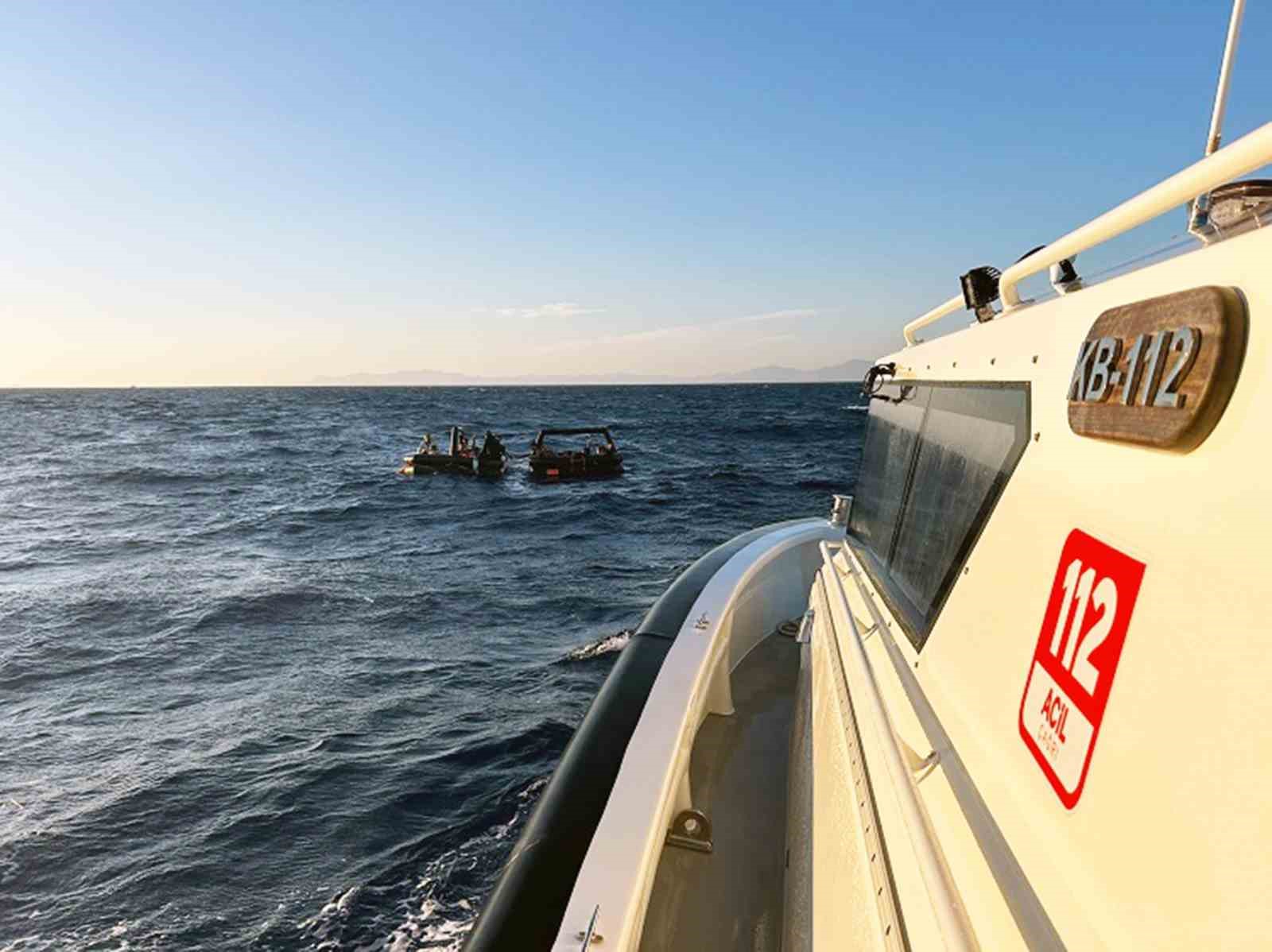 Yunanistan’ın geri ittiği 27 düzensiz göçmen kurtarıldı
