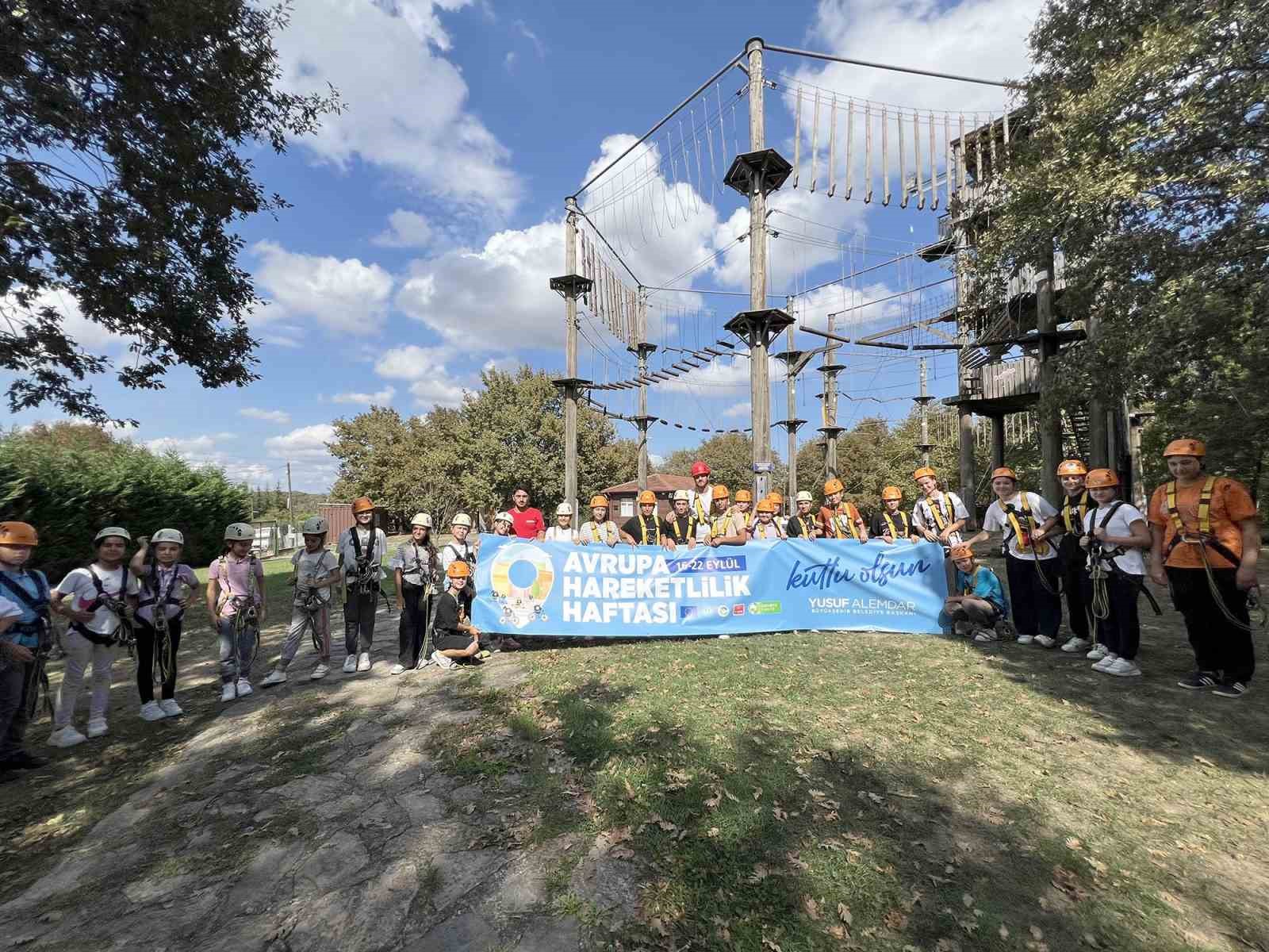 Ortaokul öğrencileri Macera Park’ta eğlence ve adrenalin dolu bir gün geçirdi
