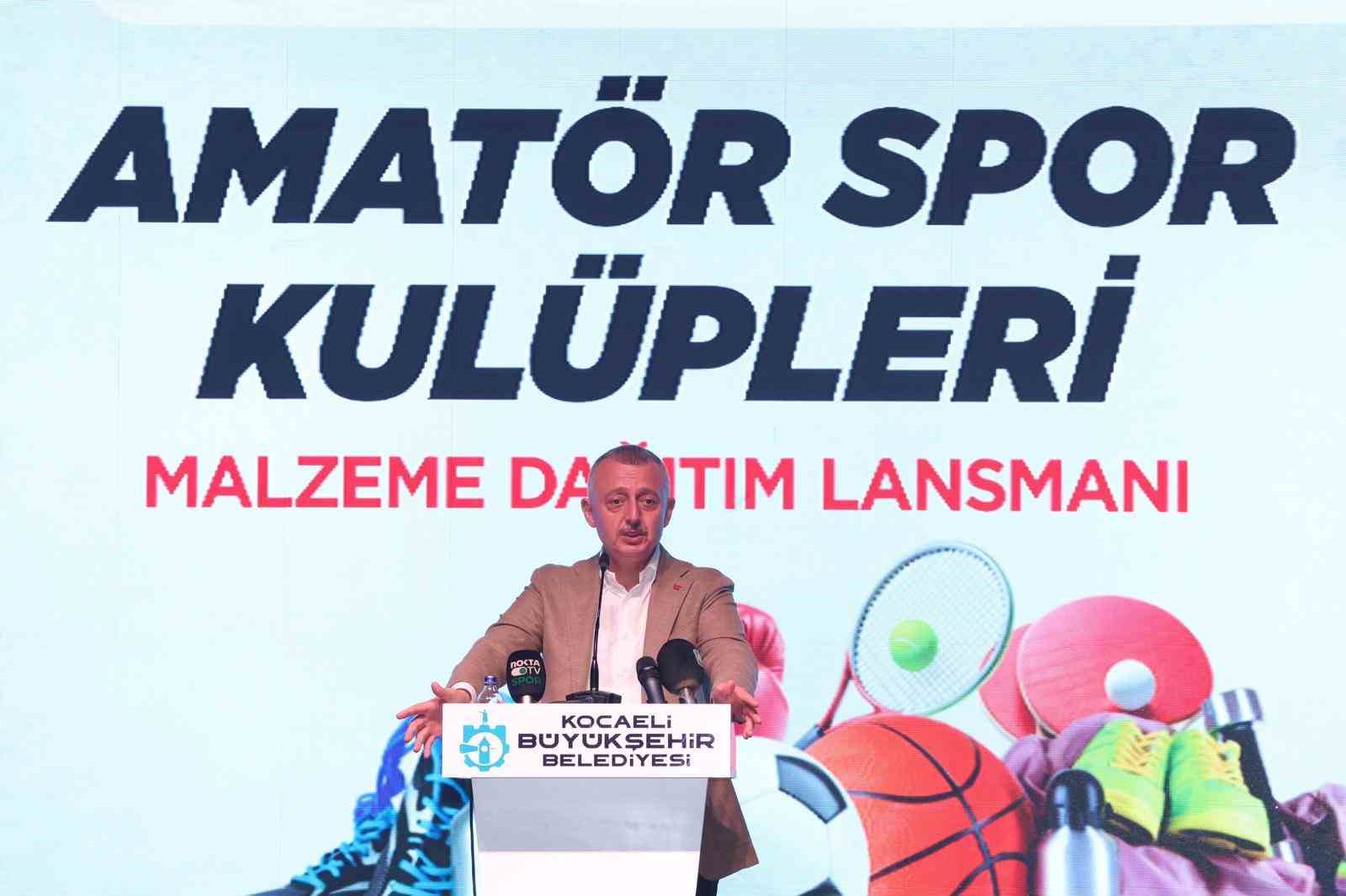 5 yılda 600 amatör spor kulübüne 270 milyon TL destek
