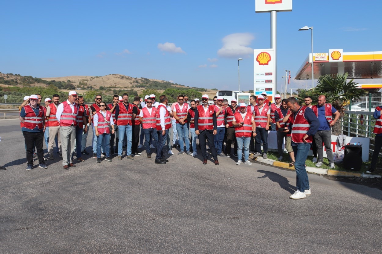 Eker Süt Fabrikası’nda eylem
