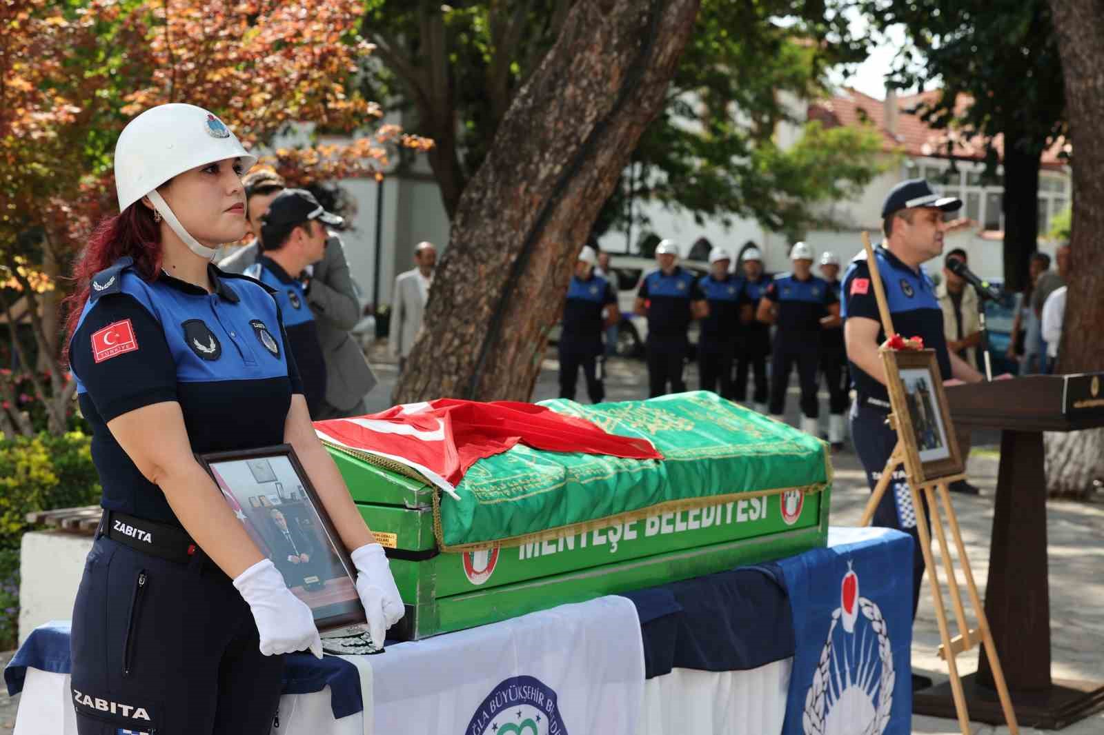 Muğla Büyükşehir Zabıta Daire Başkanı Gülen son yolculuğuna uğurlandı
