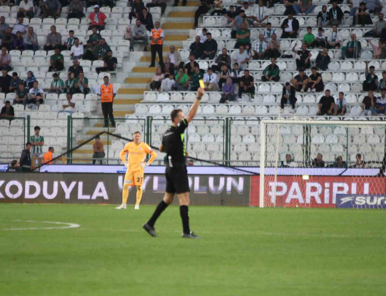 Trendyol Süper Lig: Konyaspor: 0 - Sivasspor: 0 (Maç sonucu)
