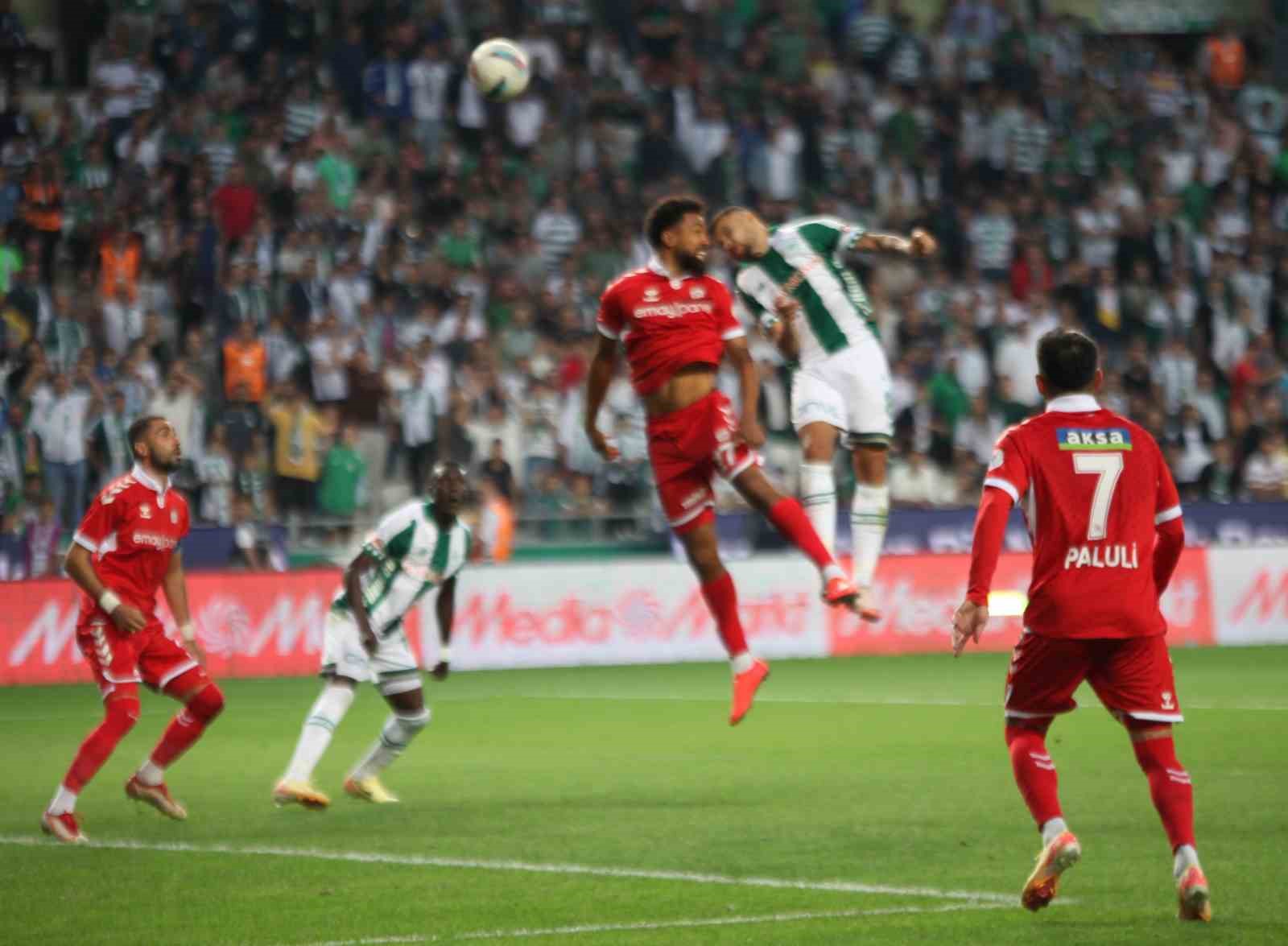 Trendyol Süper Lig: Konyaspor: 0 - Sivasspor: 0 (Maç sonucu)
