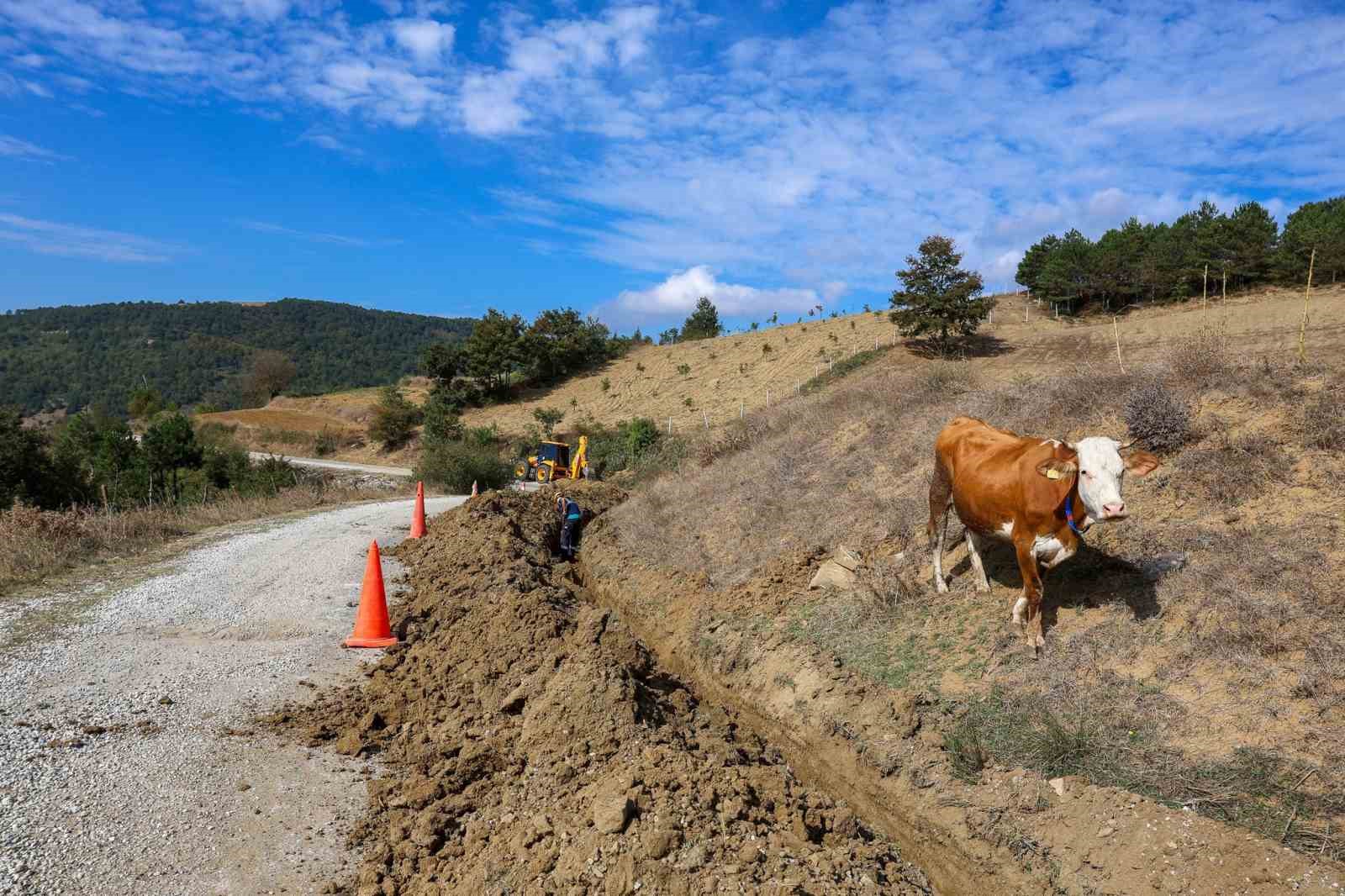 3 bin metrelik yeni hat ile mahalle sakinlerine kesintisiz su ulaştırılacak
