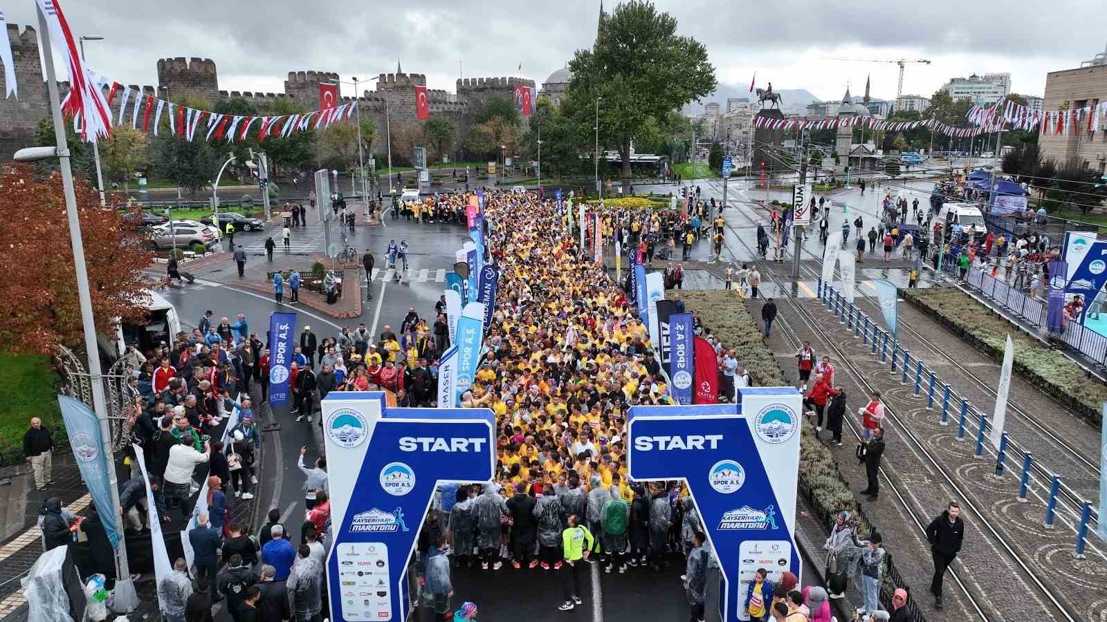 2024 Avrupa Spor Şehrinde 4’üncü uluslararası Kayseri Yarı Maratonu coşkusu
