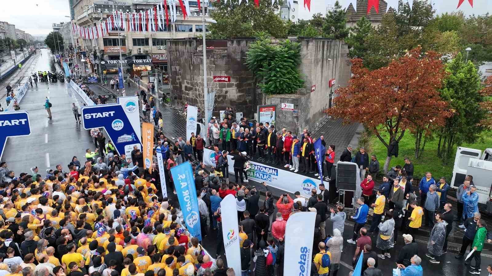 2024 Avrupa Spor Şehrinde 4’üncü uluslararası Kayseri Yarı Maratonu coşkusu
