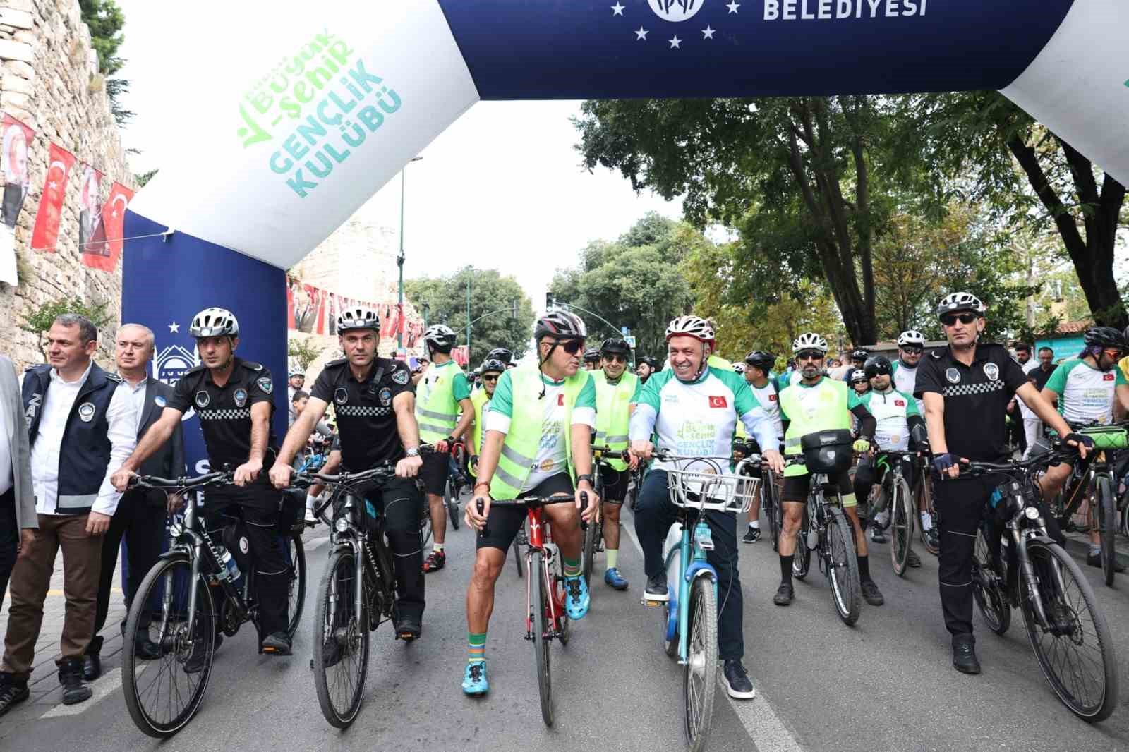 Sporseverler, yeşile pedalladı
