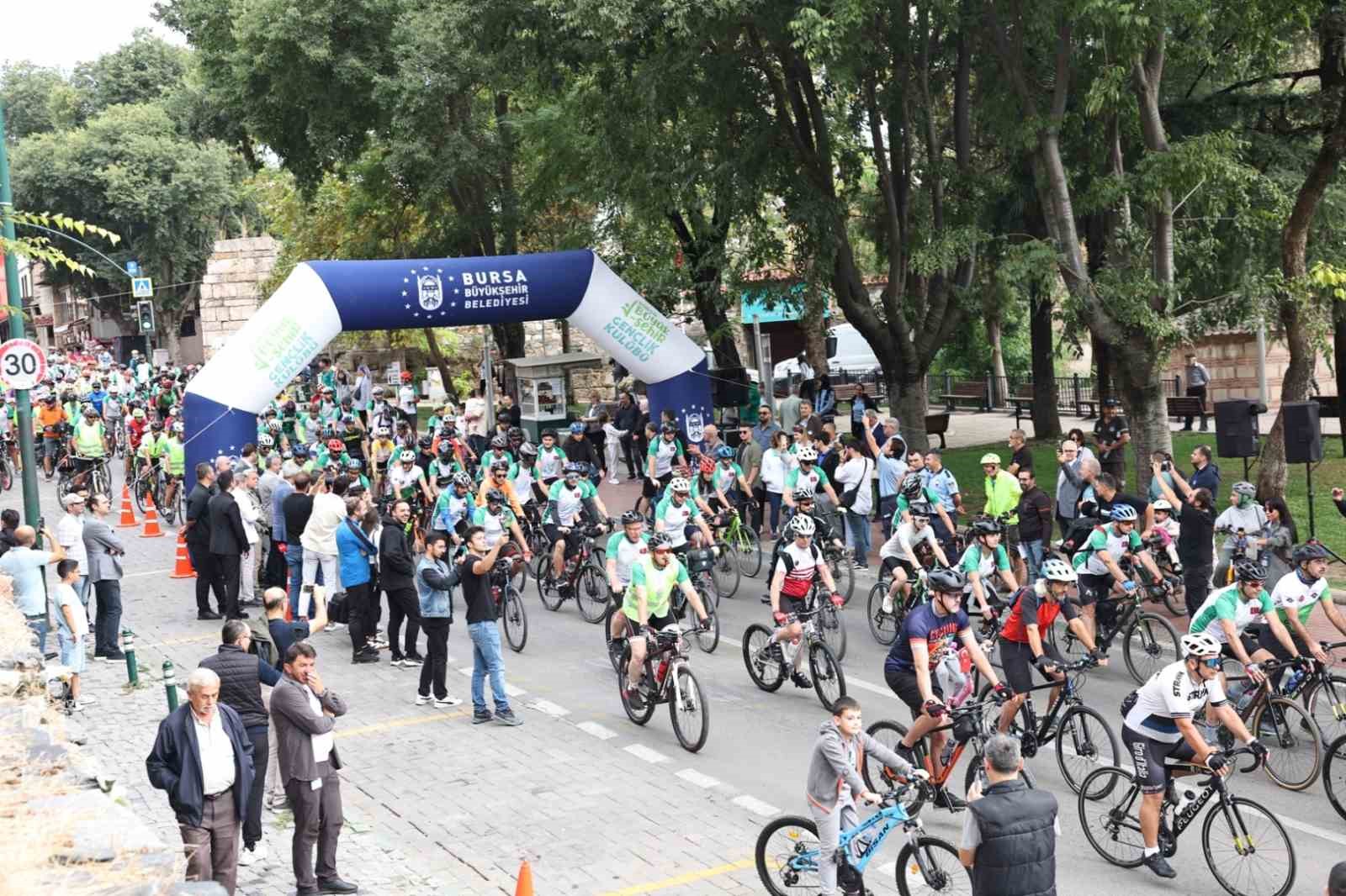 Sporseverler, yeşile pedalladı
