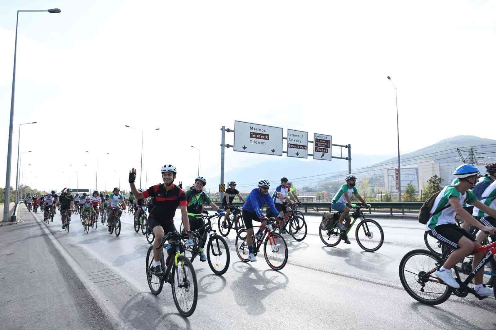 Sporseverler, yeşile pedalladı
