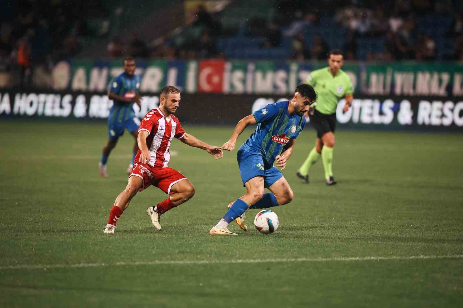 Trendyol Süper Lig: Çaykur Rizespor: 0 - Samsunspor: 1 (Maç sonucu)
