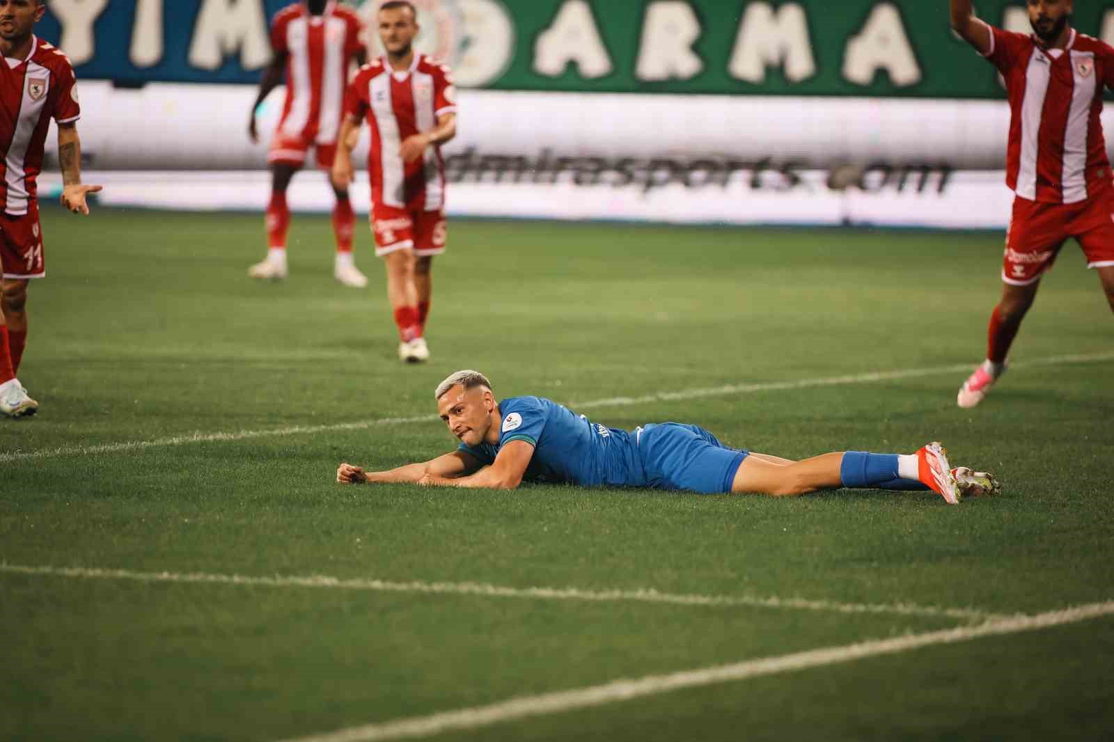 Trendyol Süper Lig: Çaykur Rizespor: 0 - Samsunspor: 1 (Maç sonucu)
