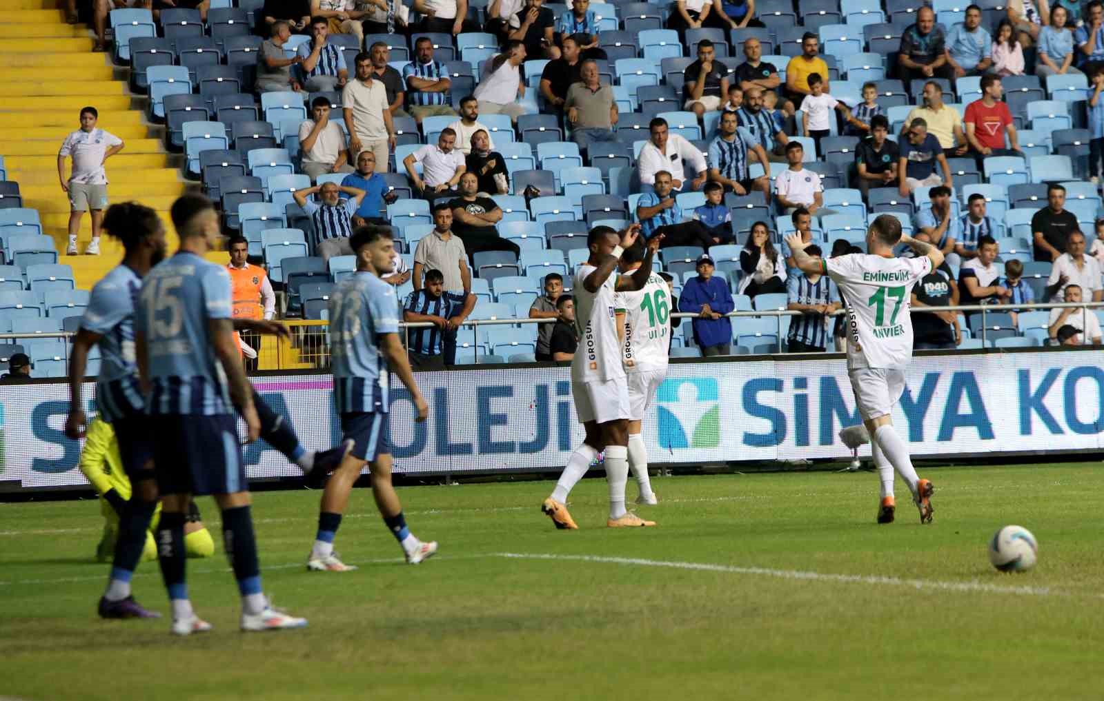 Trendyol Süper Lig: Adana Demirspor:0 - Alanyaspor:1 (Maç devam ediyor)
