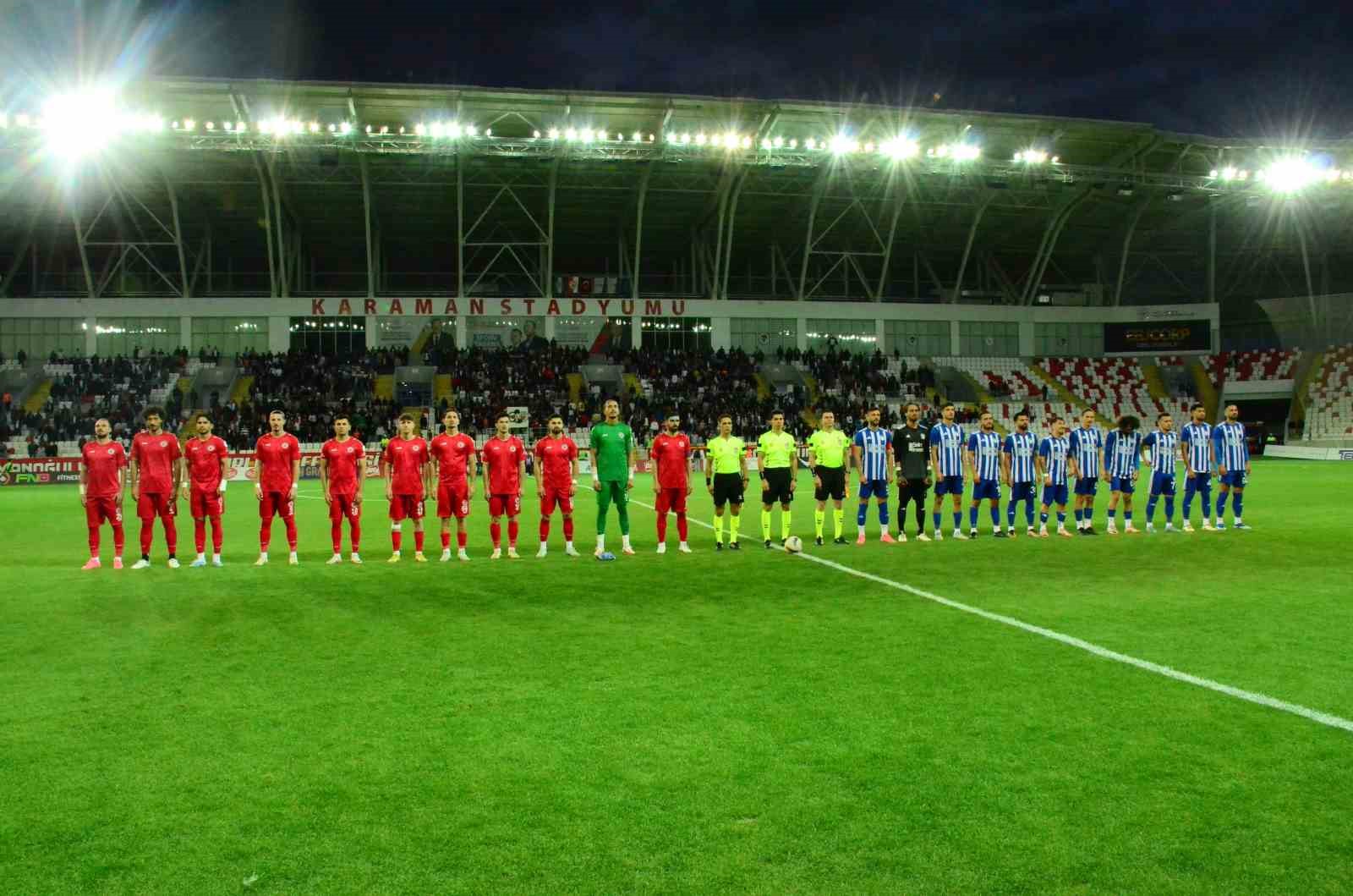 TFF 2. Lig: Karaman FK: 2 - Arnavutköy Belediyesi Futbol SK: 2
