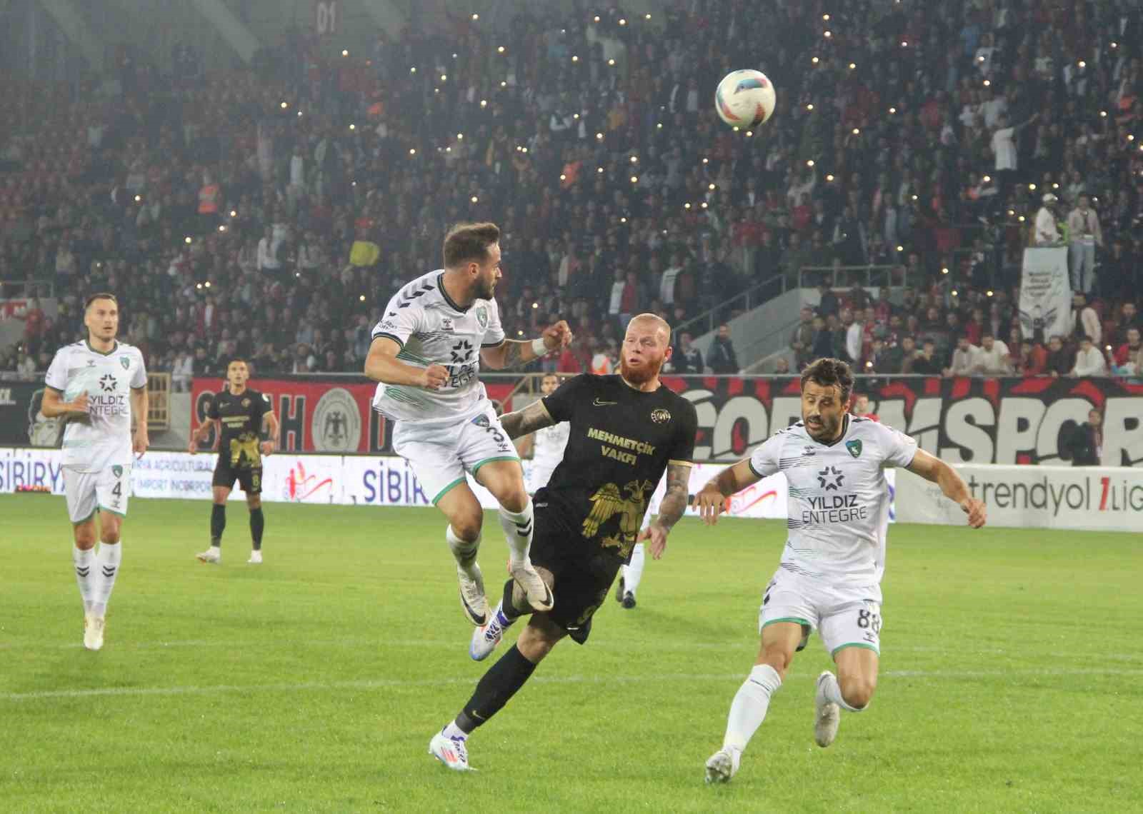 Trendyol 1. Lig: Çorum FK: 0 - Kocaelispor: 2
