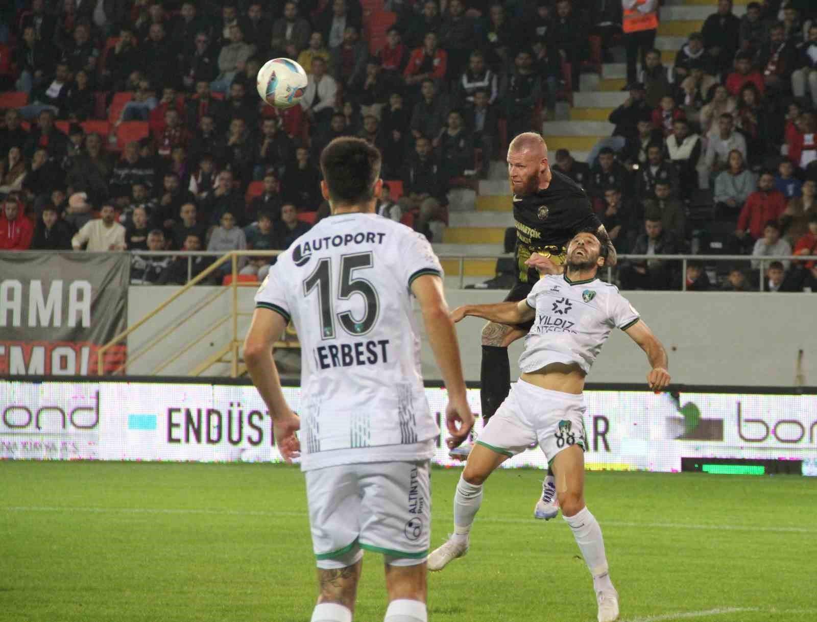 Trendyol 1. Lig: Çorum FK: 0 - Kocaelispor: 2
