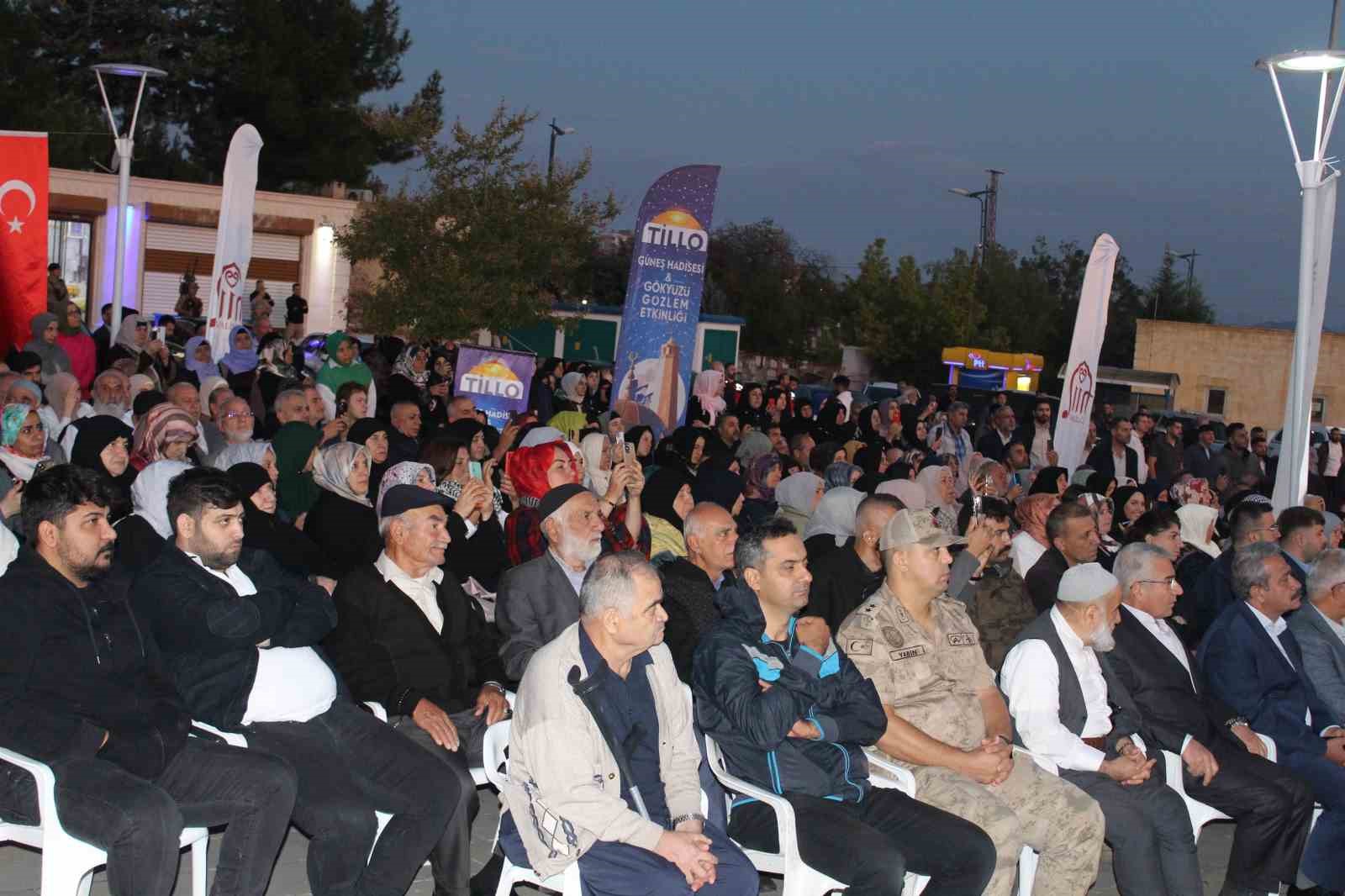 Siirt’te ’Işık Hadisesi’ bulut nedeniyle gerçekleşmedi
