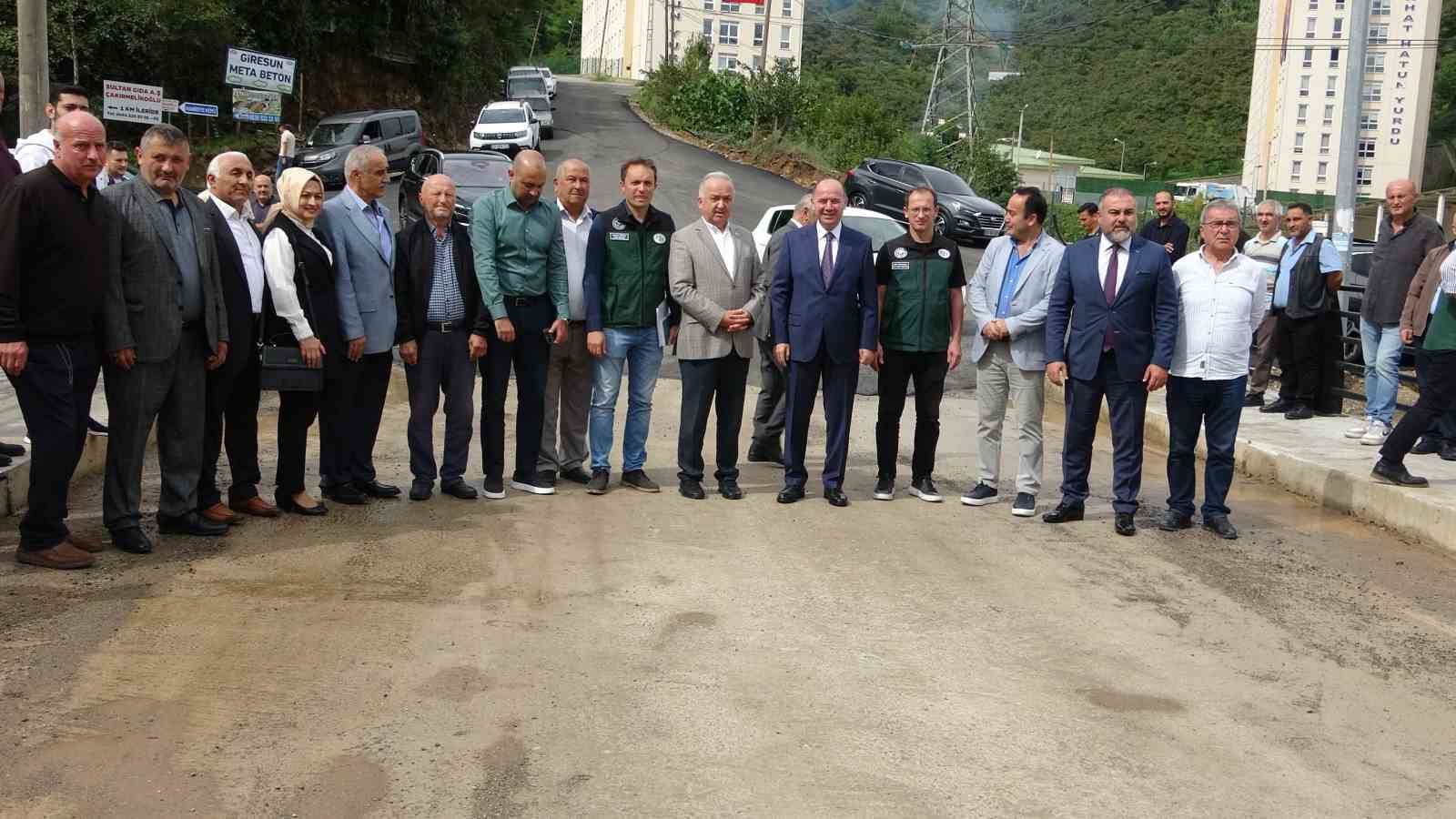 Giresun’da sellerin yıktığı köprüler yeniden inşa ediliyor
