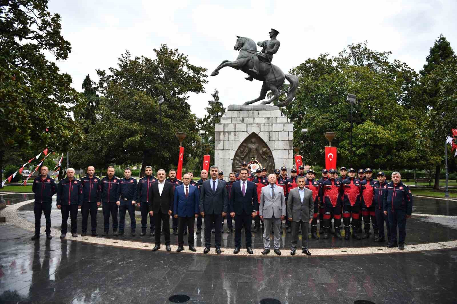 Başkan Doğan: “İtfaiyenin yaptığı hizmet her türlü takdirin ötesinde”
