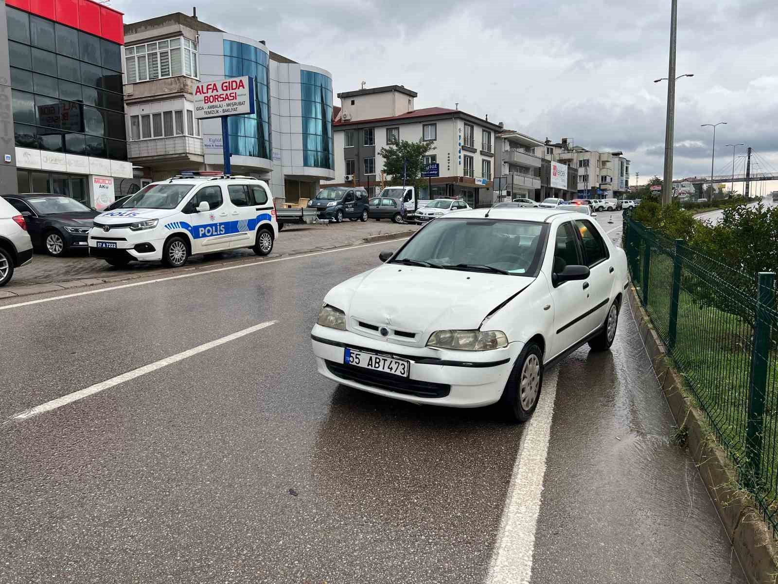 Sinop’ta trafik kazası: 4 yaşında çocuk yaralandı
