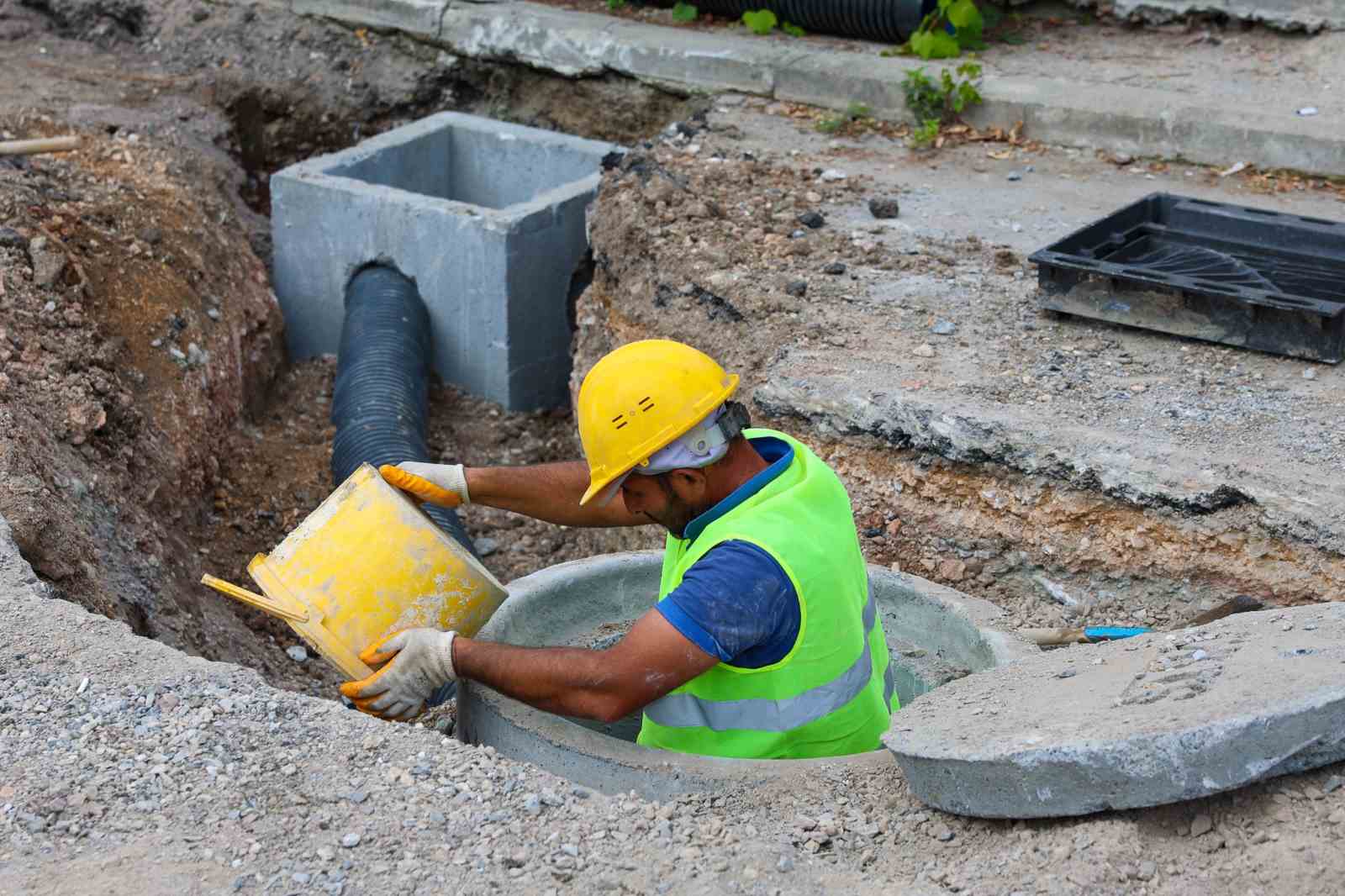 SASKİ o mahallenin altyapısını kışa hazırladı
