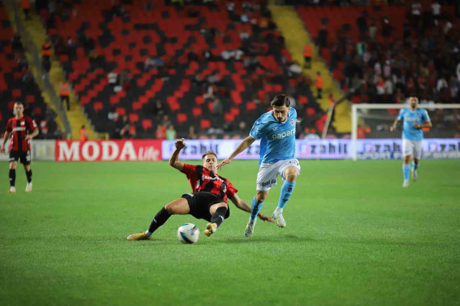 Trendyol Süper Lig: Gaziantep FK: 0 - Trabzonspor: 0 (Maç devam ediyor)
