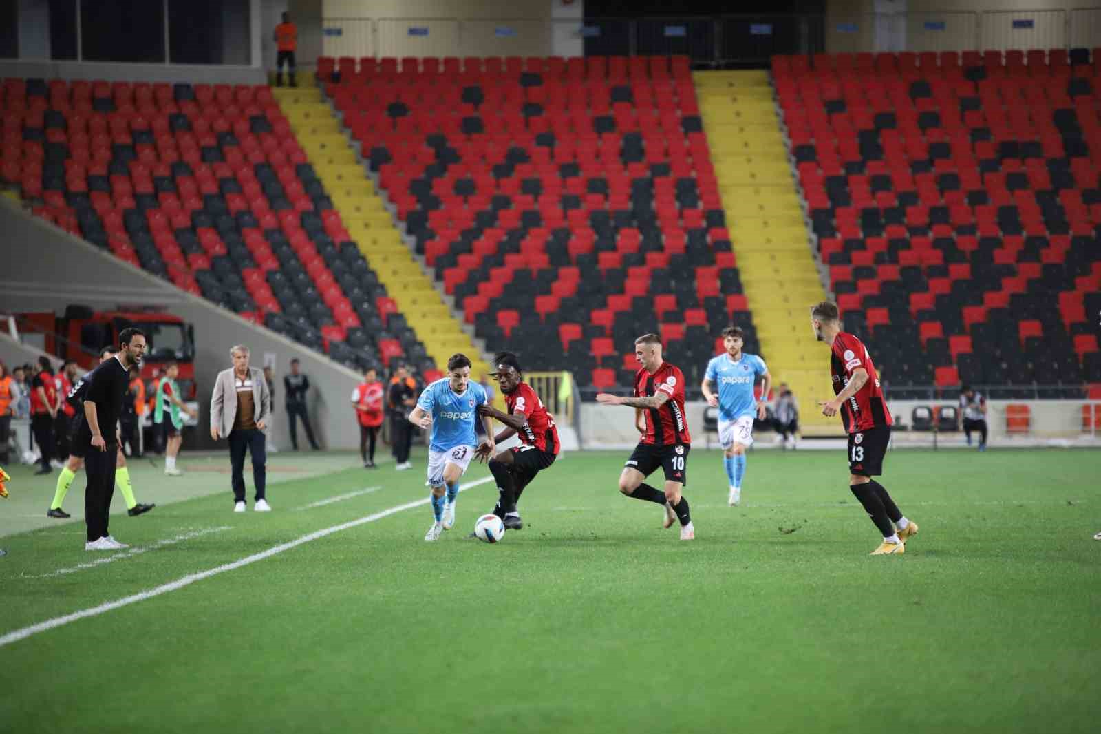 Trendyol Süper Lig: Gaziantep FK: 0 - Trabzonspor: 0 (Maç devam ediyor)
